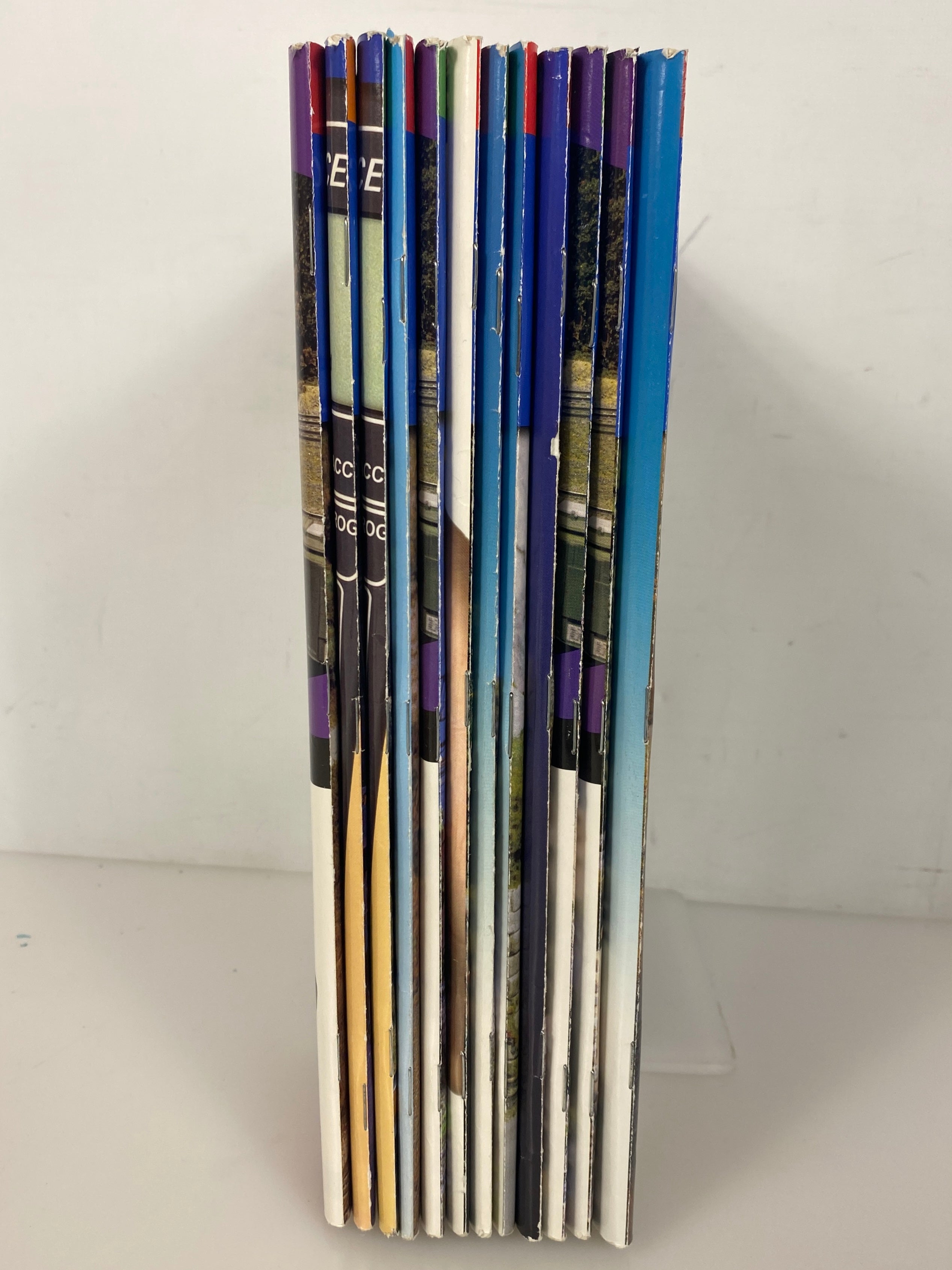 Lot of 12 Model Railroader Magazine (2004 Complete Year)
