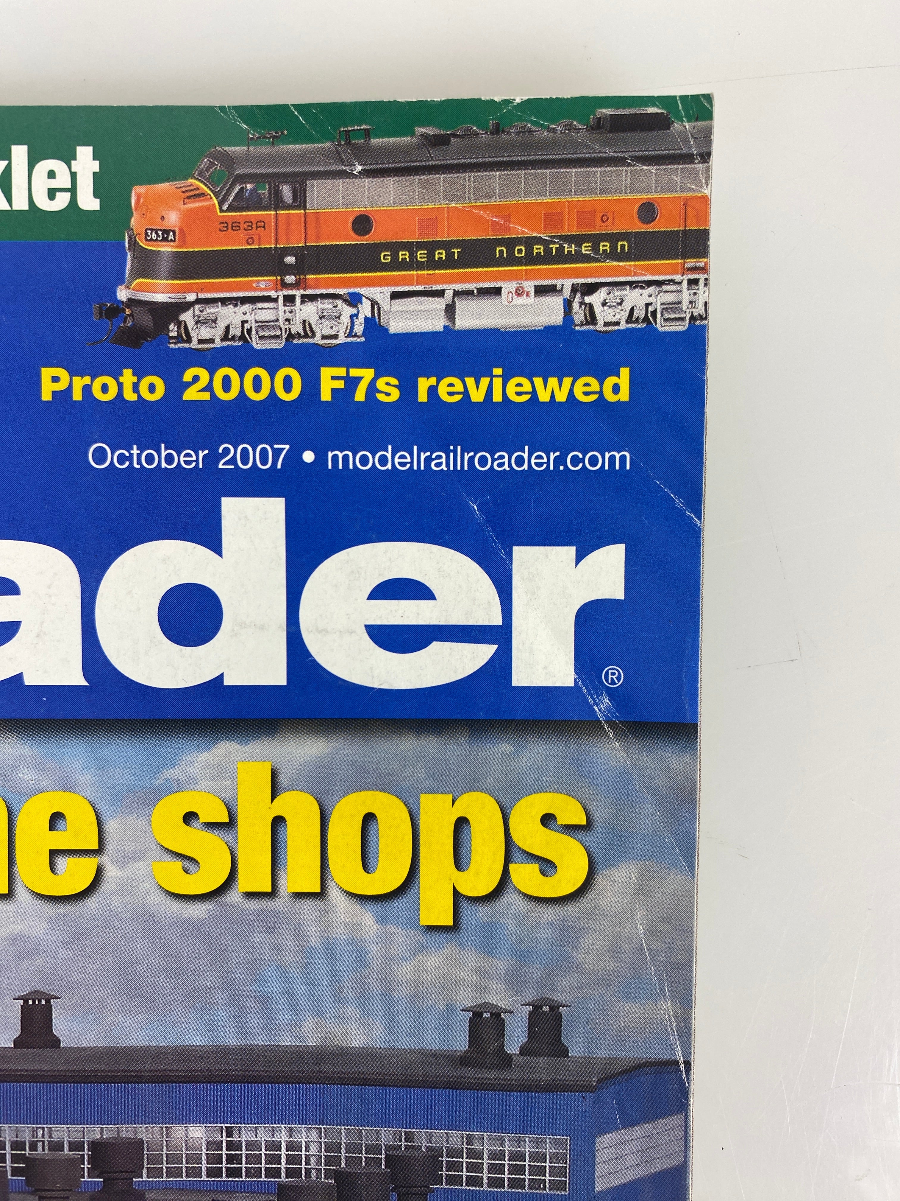Lot of 12 Model Railroader Magazine (2007 Complete Year)