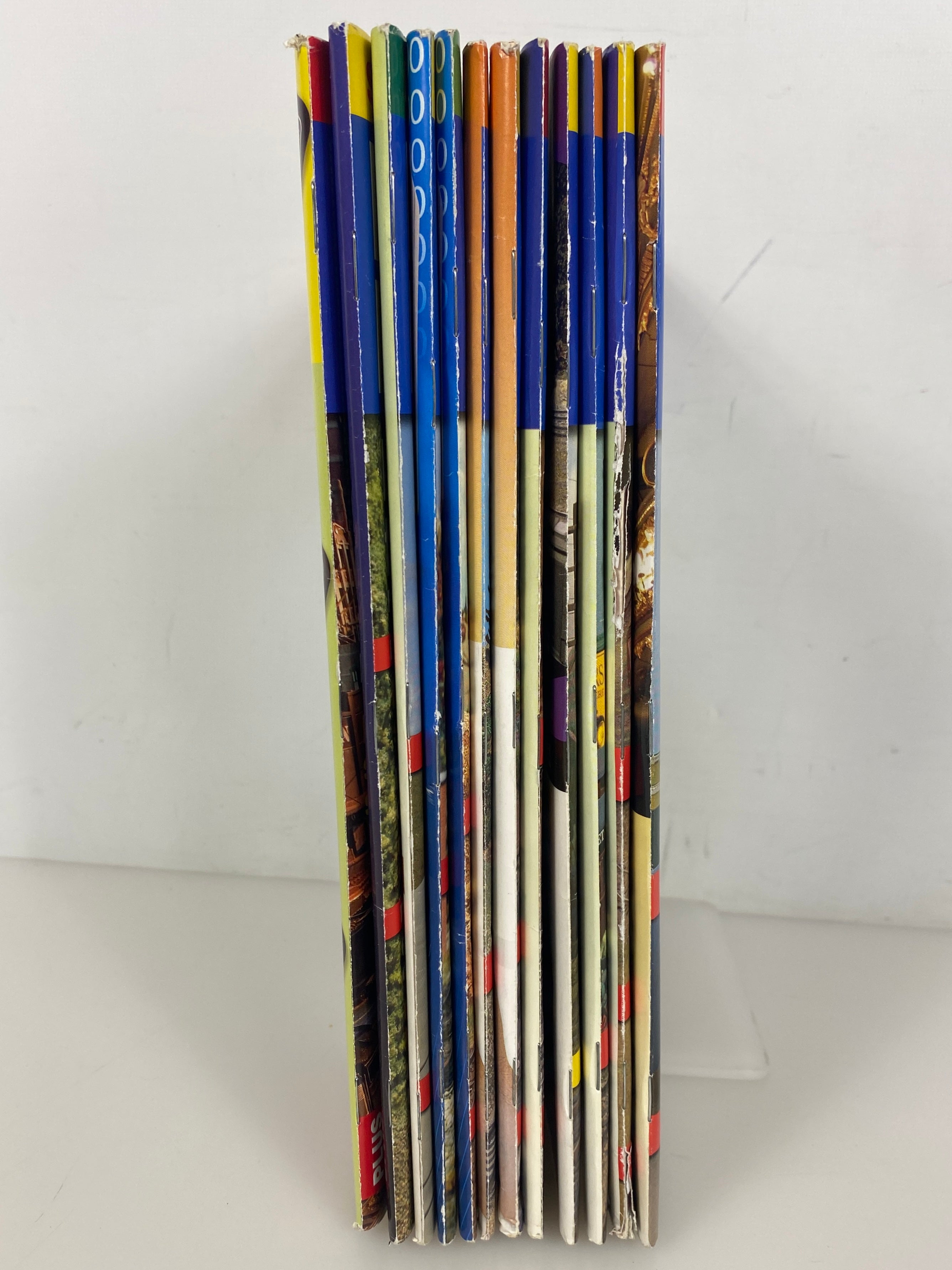 Lot of 12 Model Railroader Magazine (2007 Complete Year)