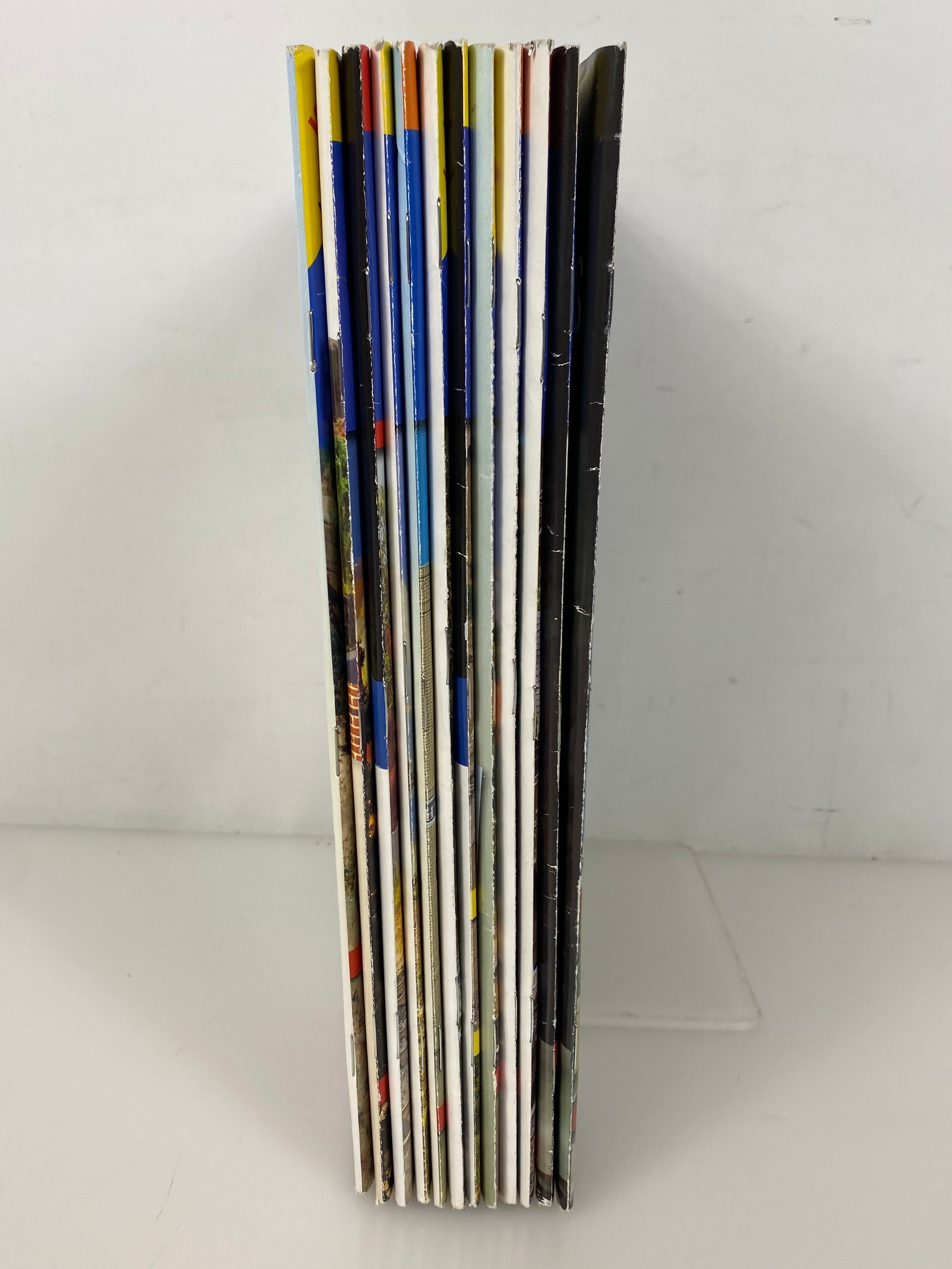 Lot of 12 Model Railroader Magazine (2011 Complete Year)