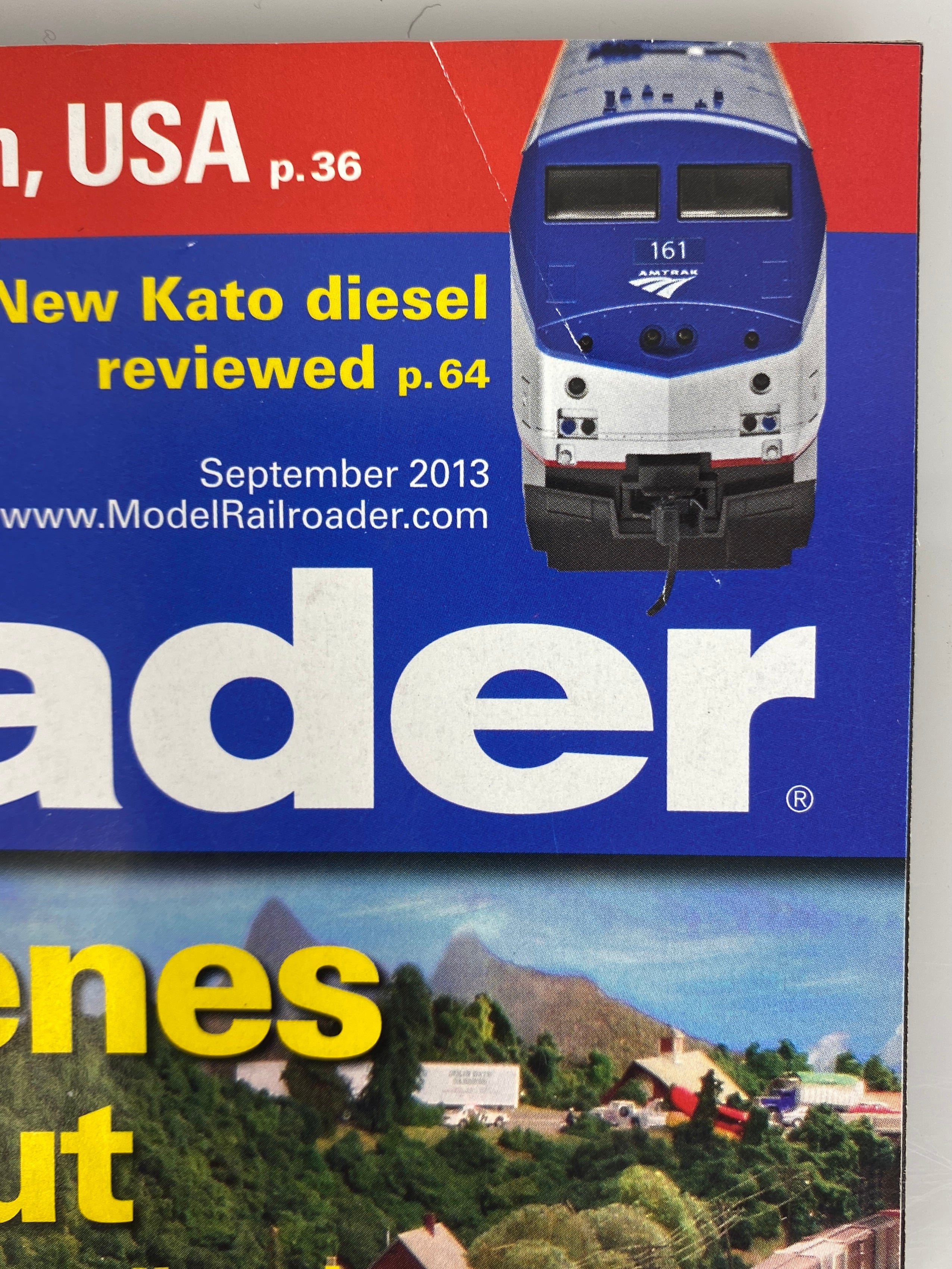 Lot of 12 Model Railroader Magazine (2013 Complete Year)