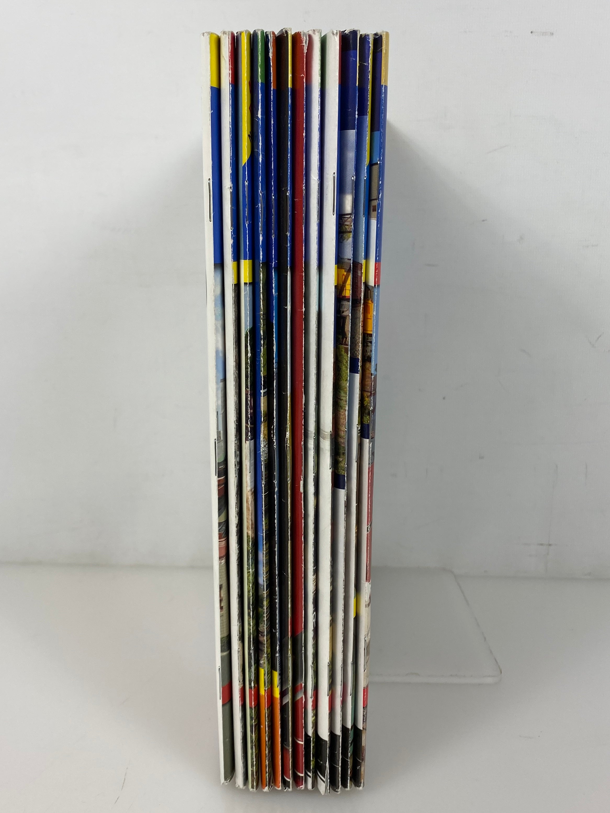 Lot of 12 Model Railroader Magazine (2014 Complete Year)