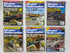 Lot of 12 Model Railroader Magazine (2015 Complete Year)