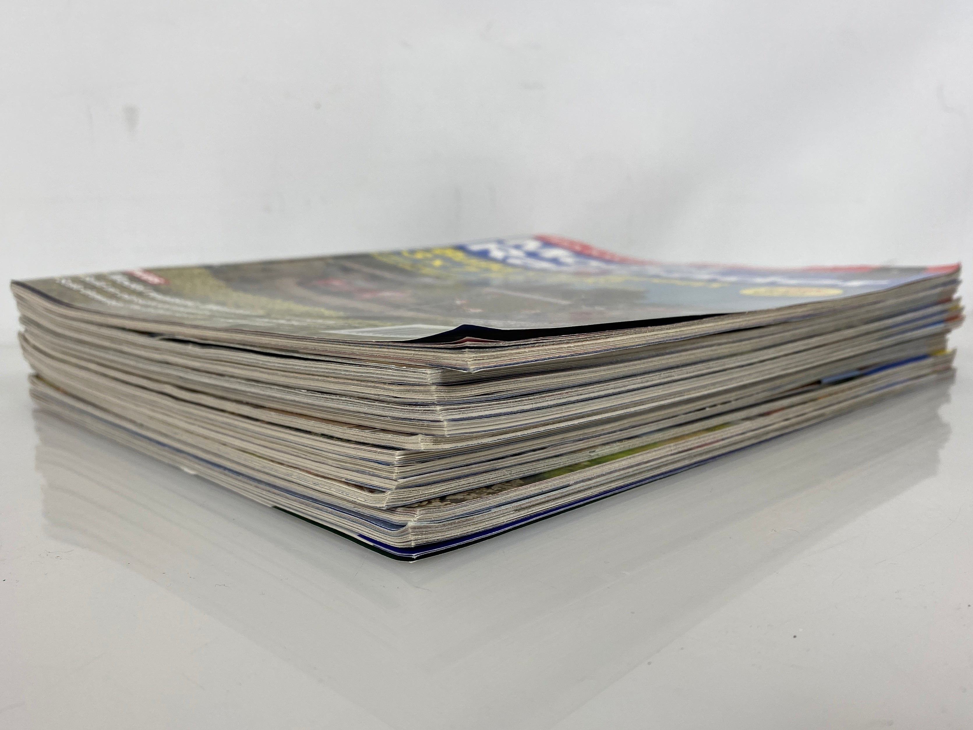 Lot of 12 Model Railroader Magazine (2015 Complete Year)