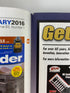Lot of 12 Model Railroader Magazine (2016 Complete Year)