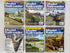 Lot of 12 Model Railroader Magazine (2017 Complete Year)