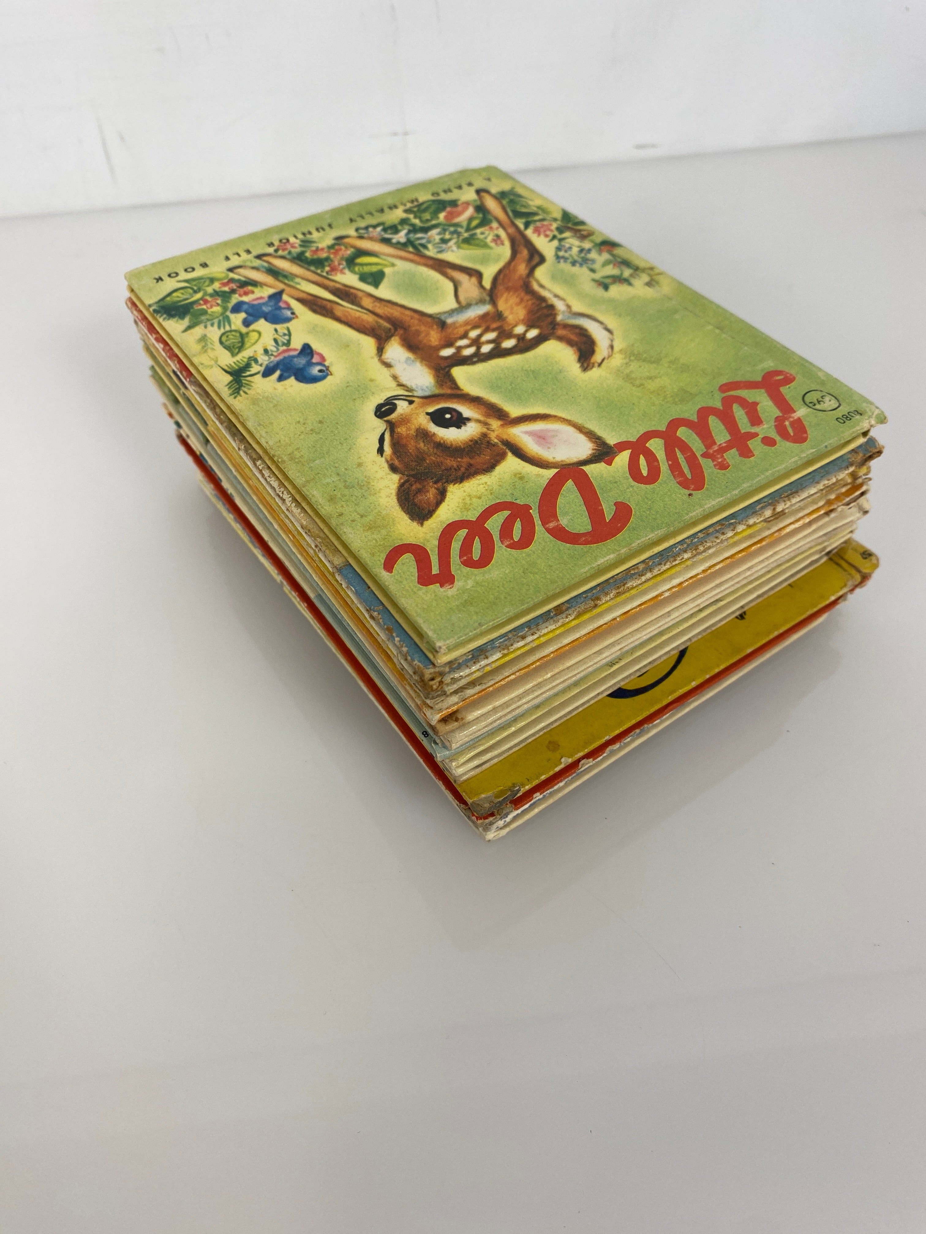 Lot of 12 Rand McNally Elf Small Children's Books 1942-1967