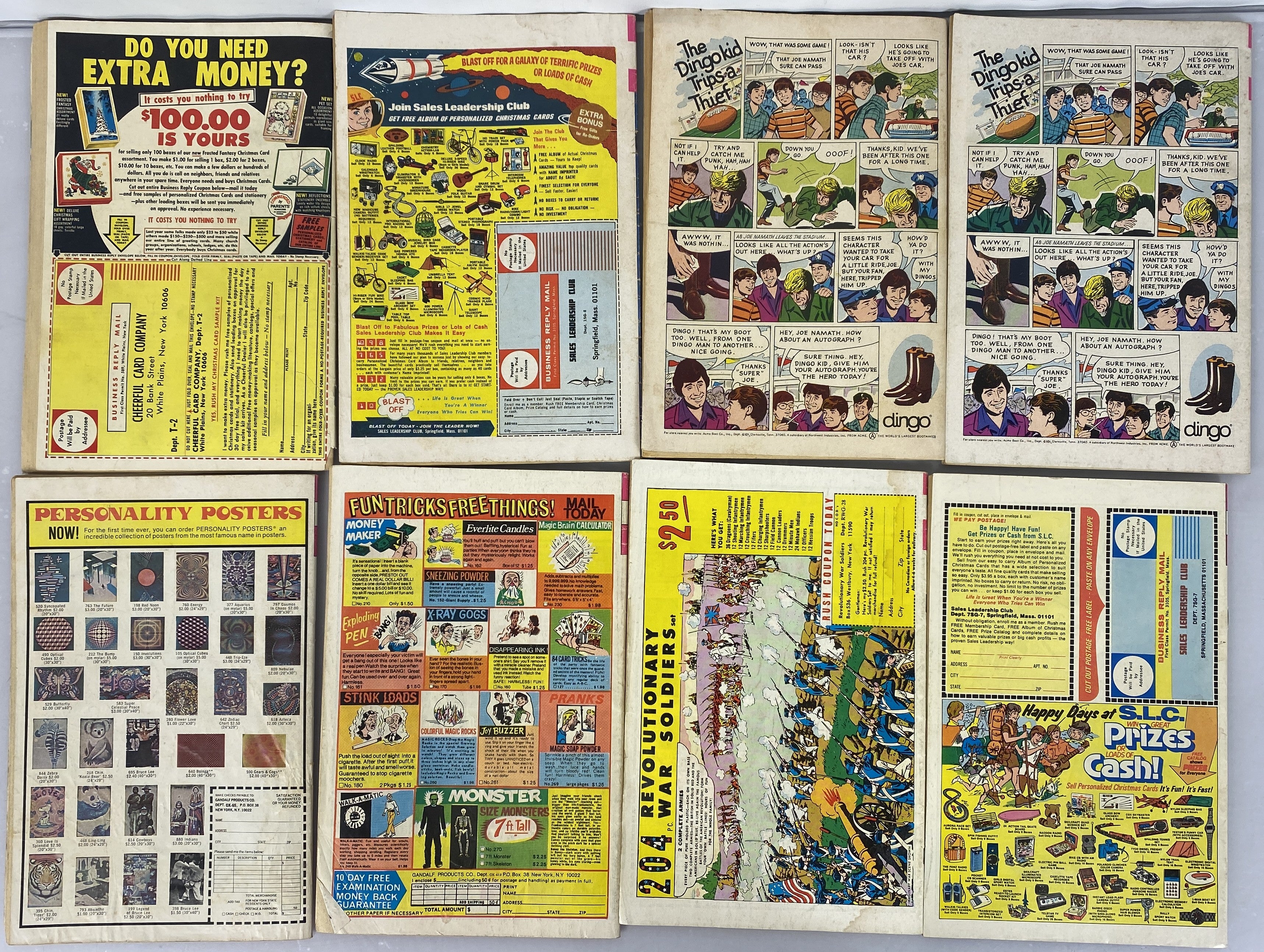 Lot of 12 Walt Disney Uncle Scrooge Gold Key Comic 1968-1979