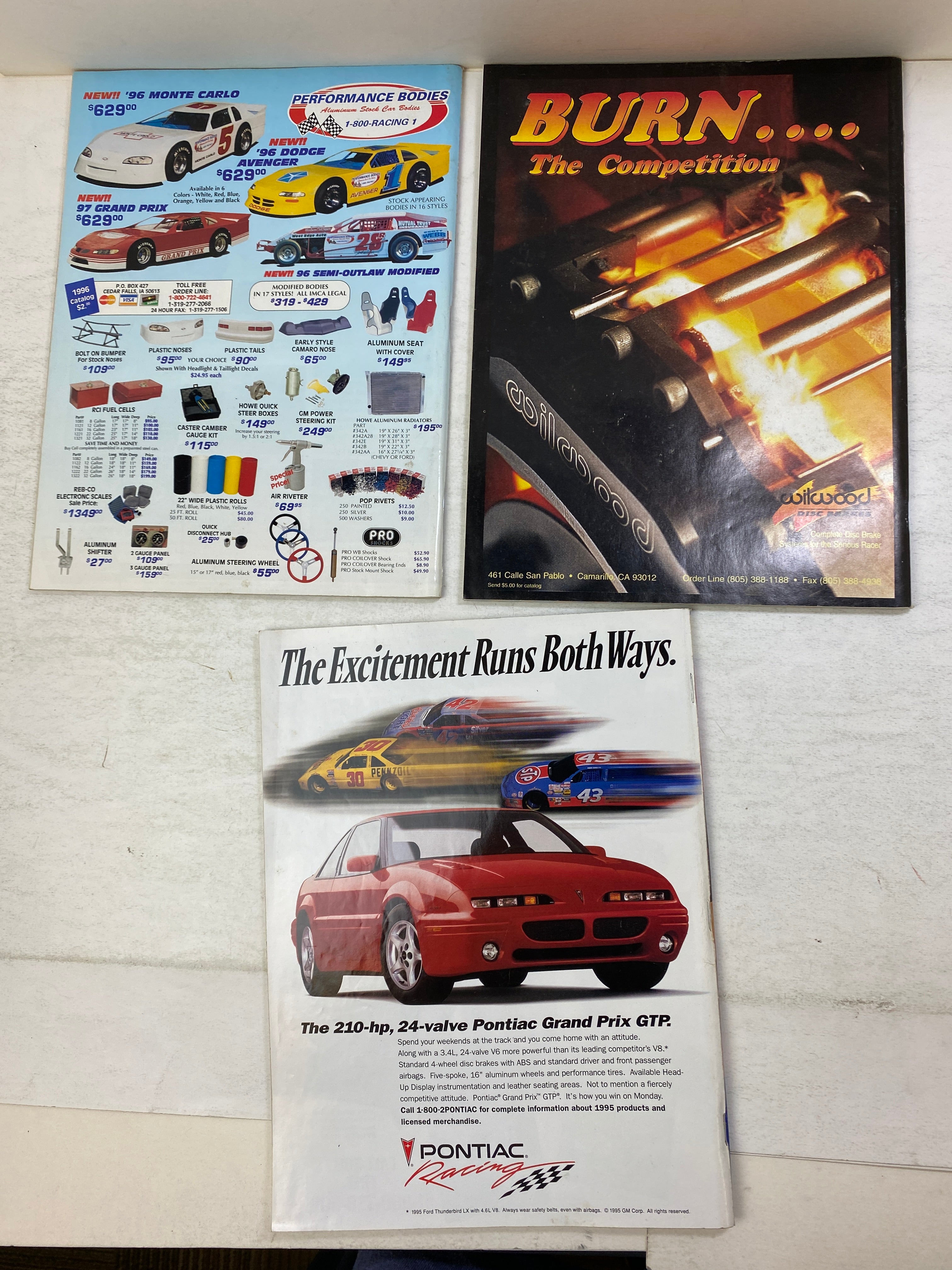 Lot of 13 Stock Car Racing Magazine 1994-1996