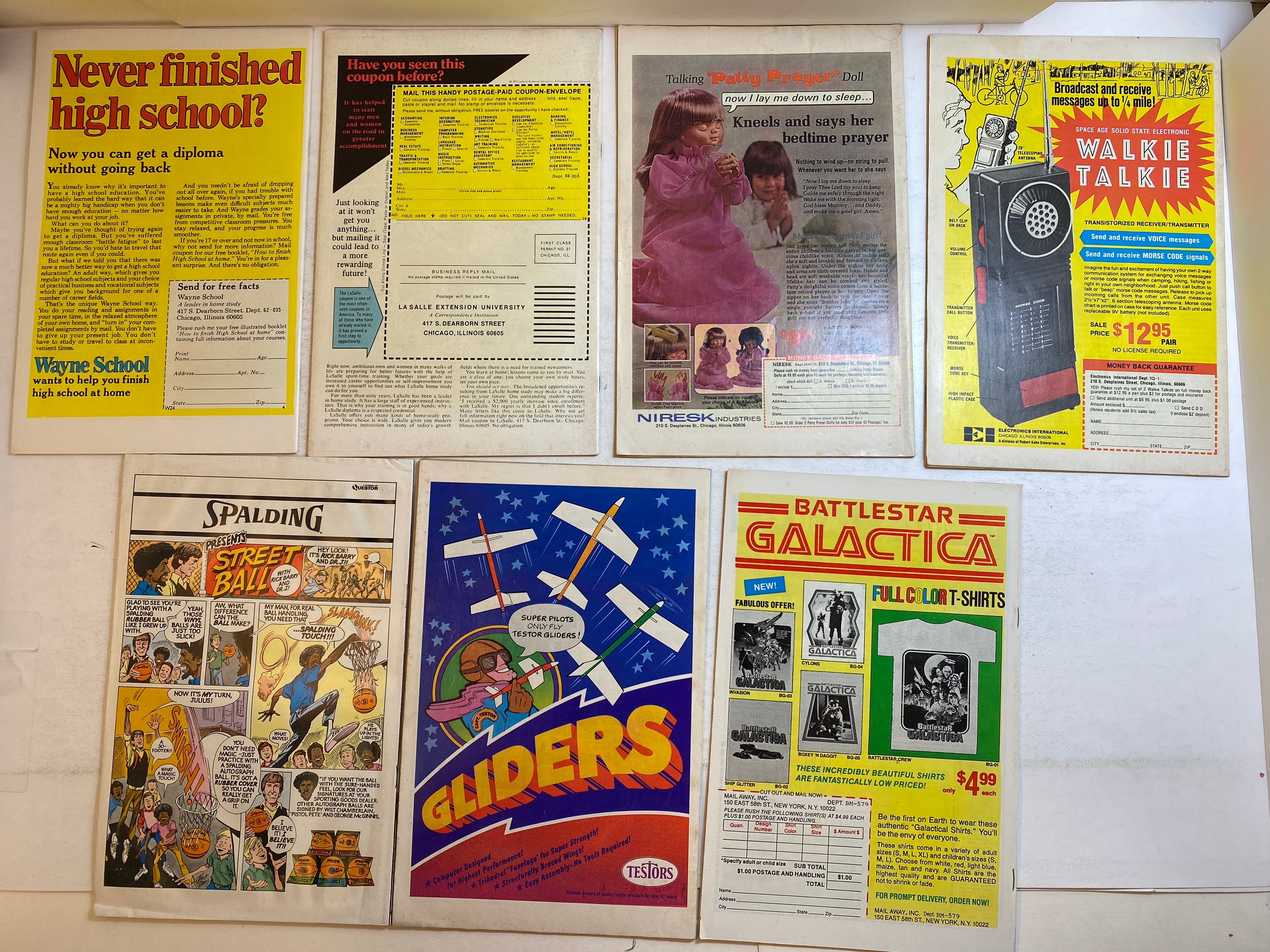 Lot of 13 The Defenders Marvel Comics 1975-1981