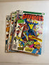 Lot of 13 The Defenders Marvel Comics 1975-1981