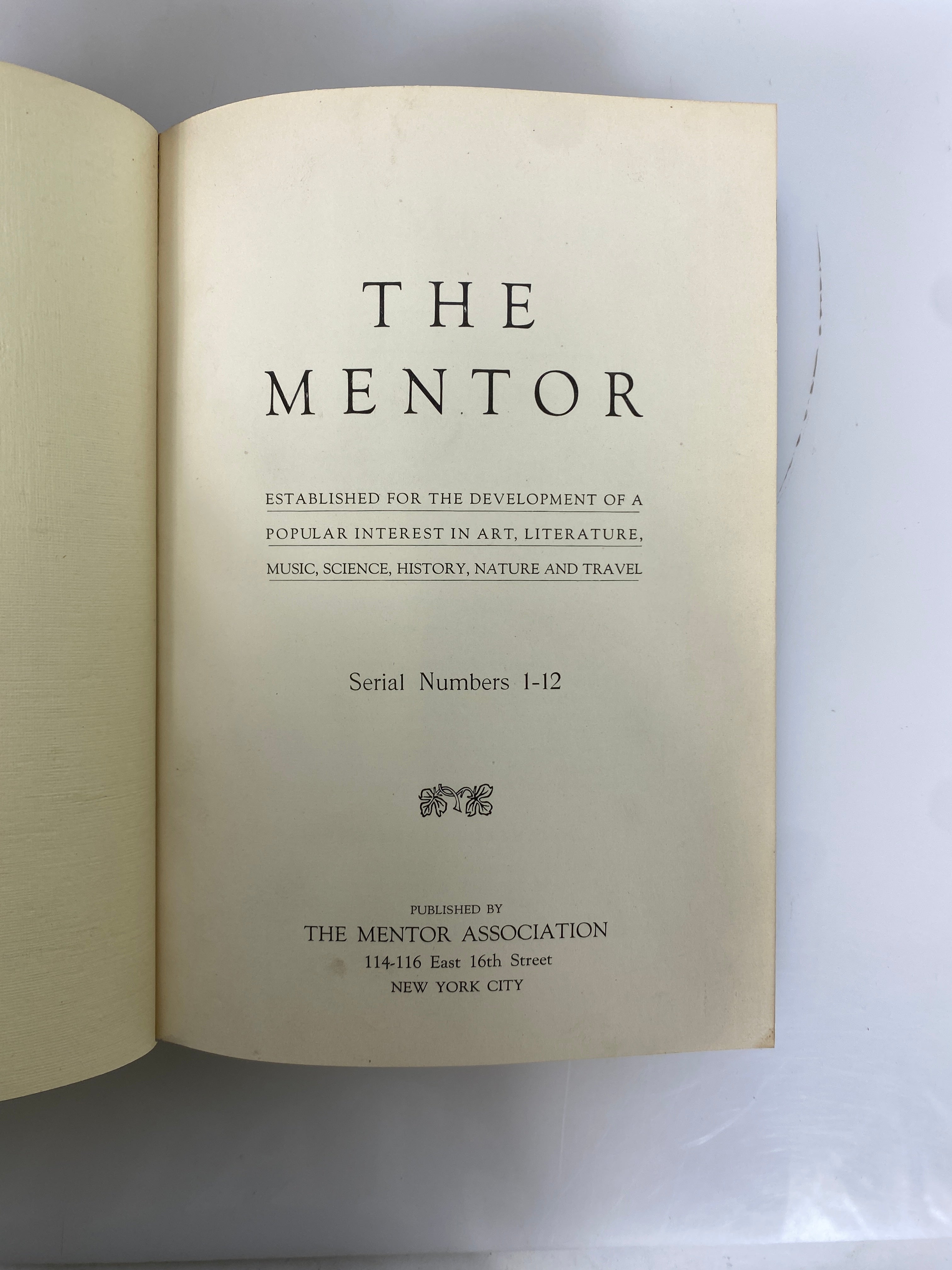 Lot of 13: The Mentor Serials 1-133 & Index Mentor Association HC