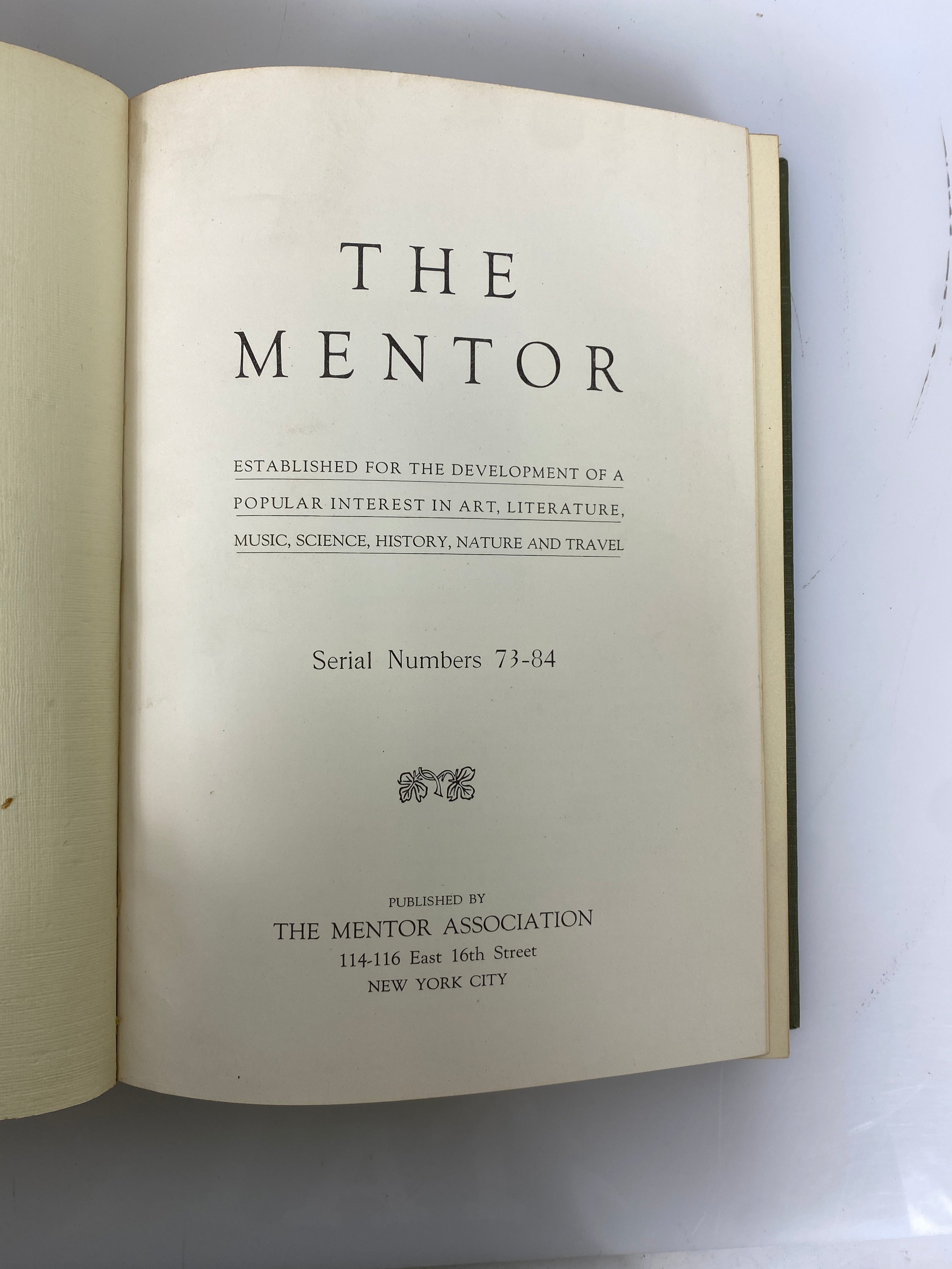 Lot of 13: The Mentor Serials 1-133 & Index Mentor Association HC