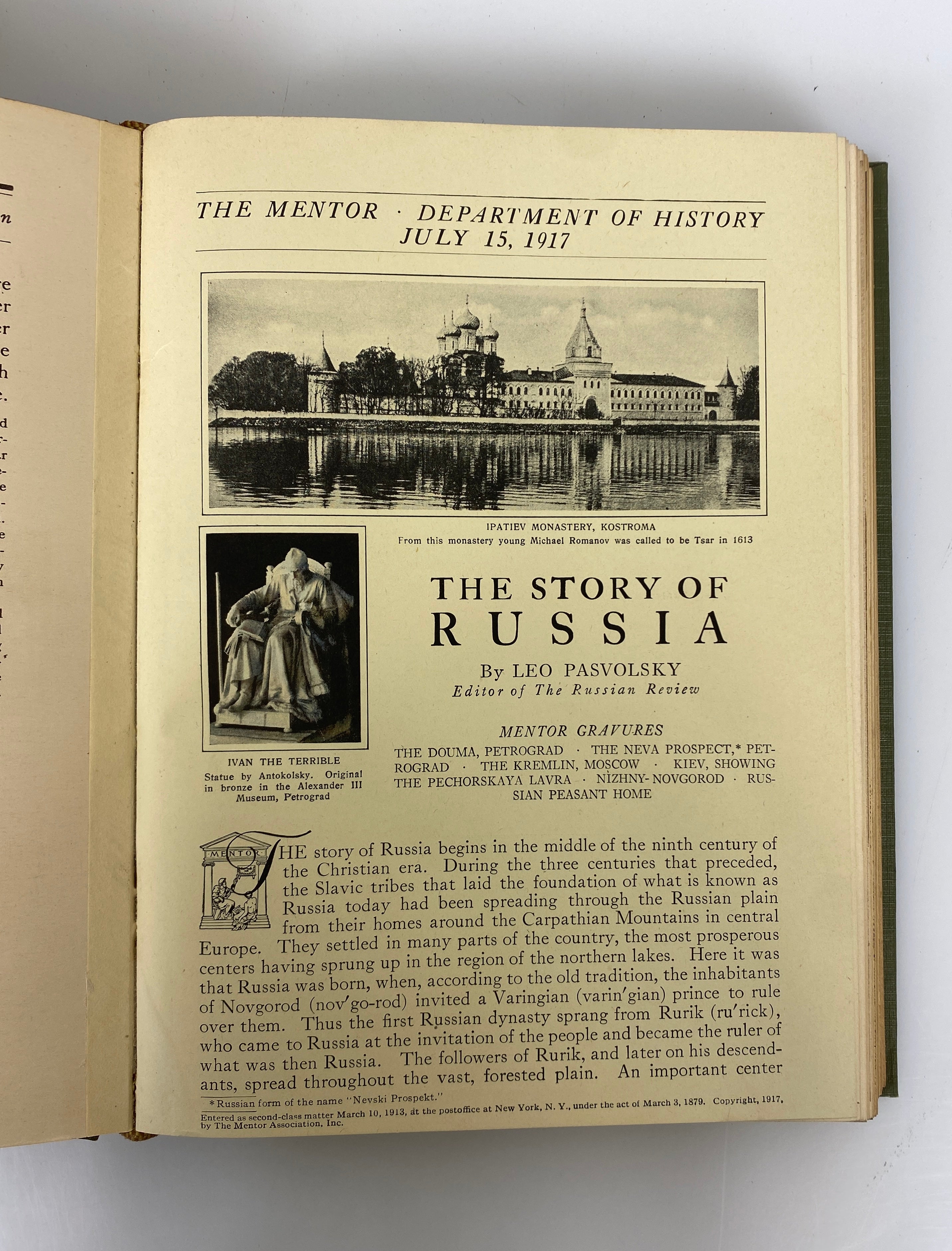 Lot of 13: The Mentor Serials 1-133 & Index Mentor Association HC