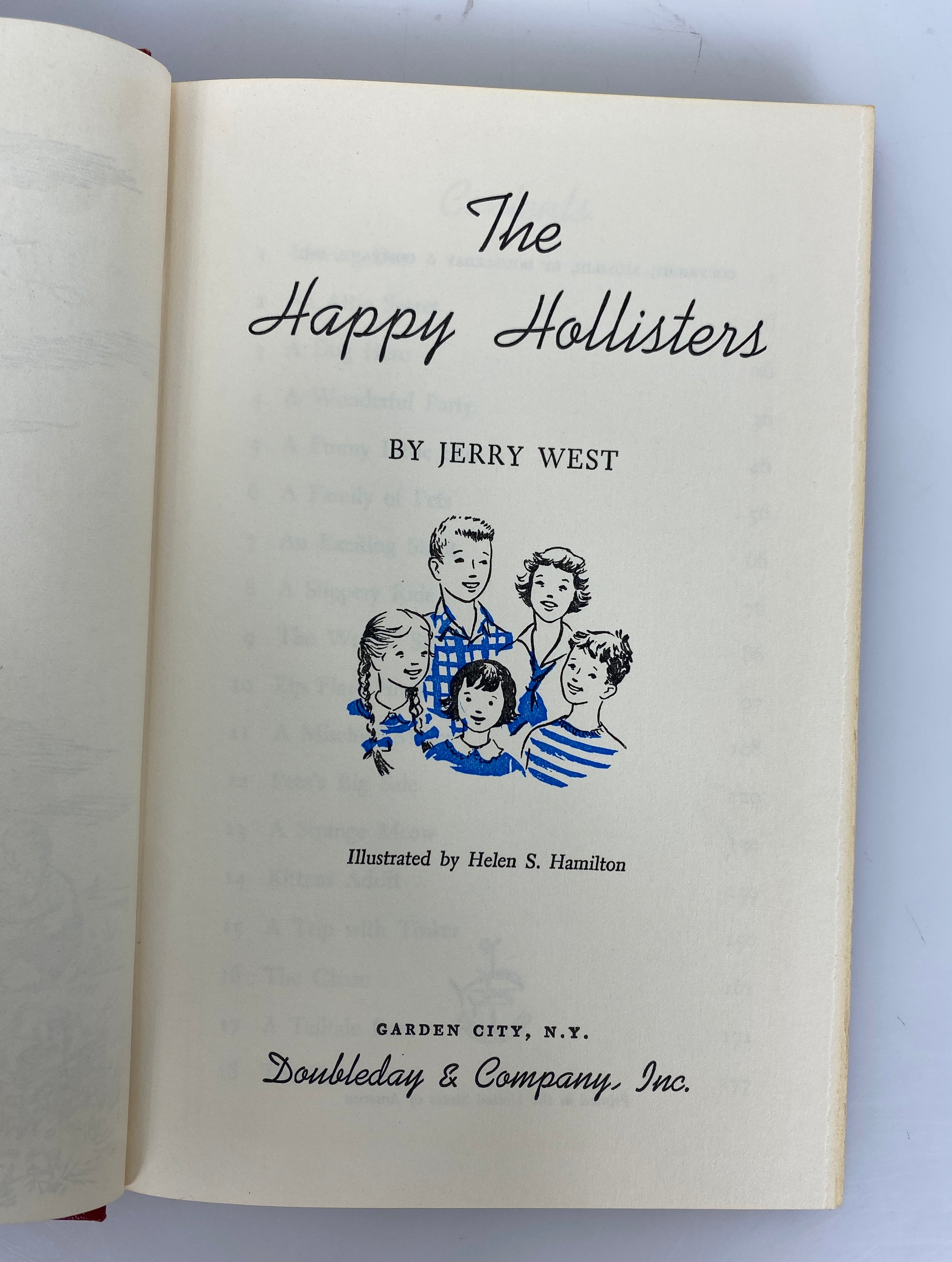 Lot of 13 Vintage Happy Hollisters Mystery Books 1953-1969 HC