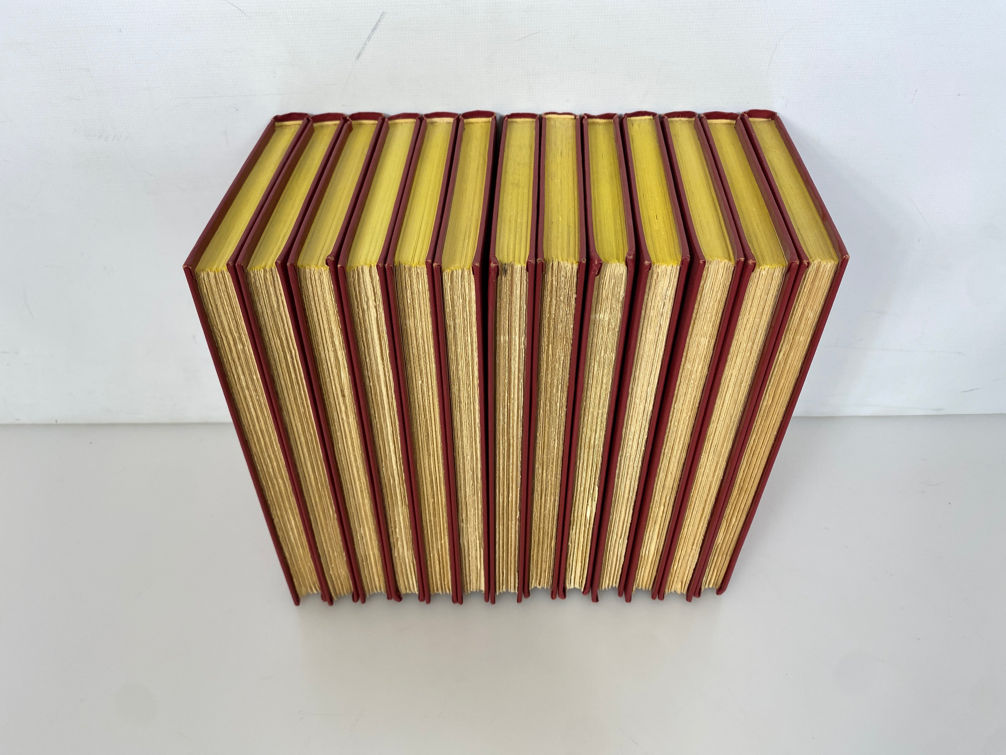 Lot of 13 Vintage Happy Hollisters Mystery Books 1953-1969 HC
