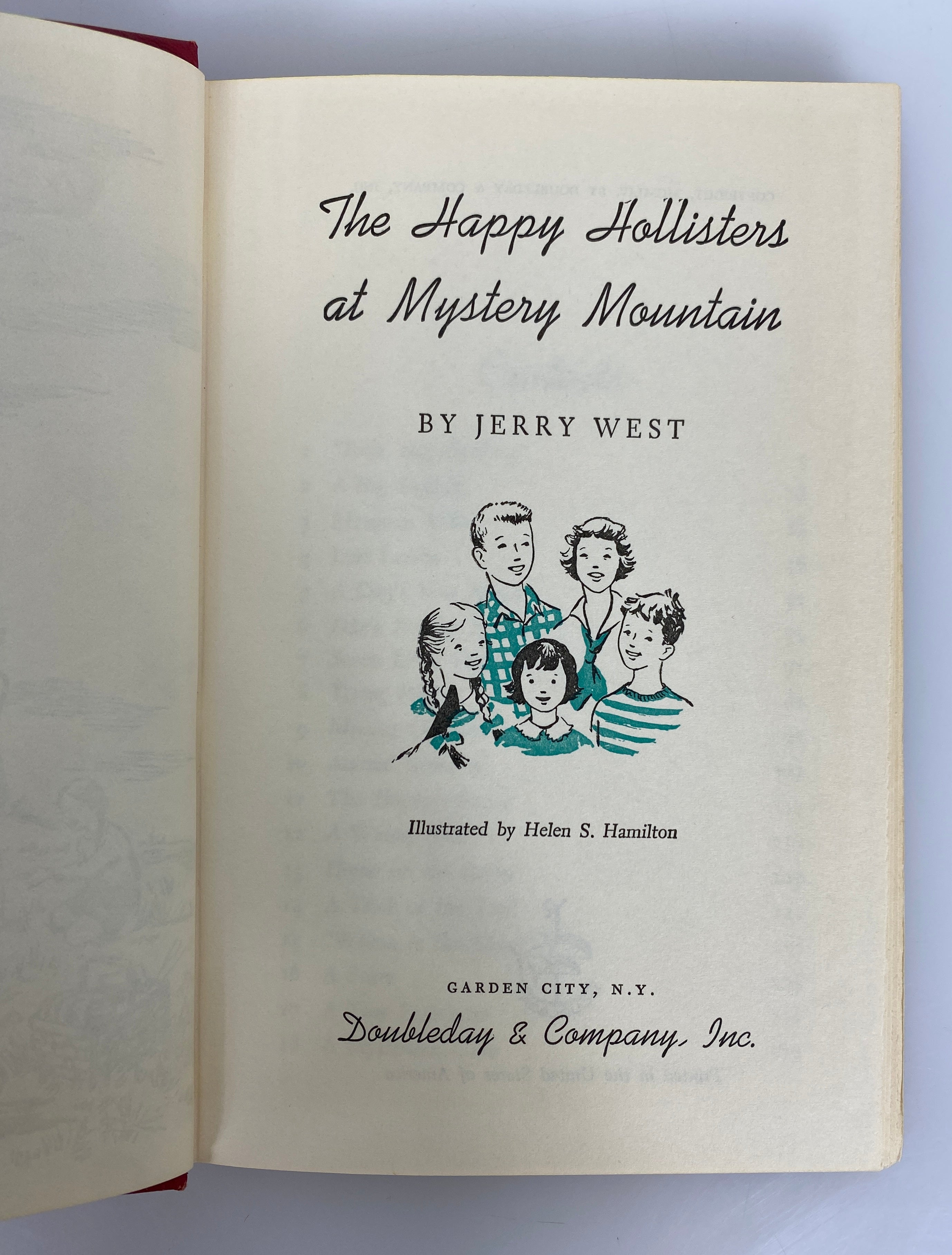 Lot of 13 Vintage Happy Hollisters Mystery Books 1953-1969 HC