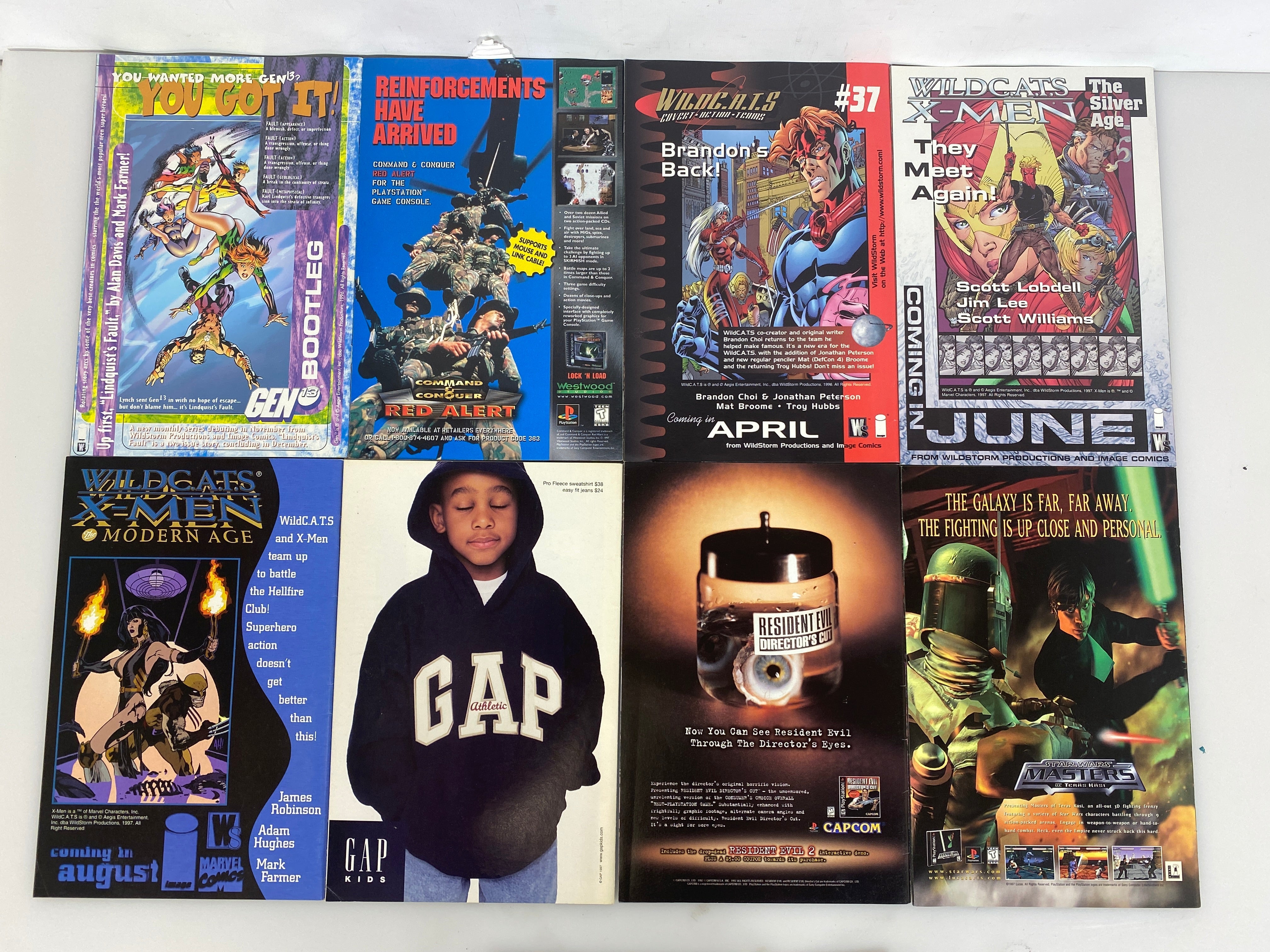 Lot of 14 DV8 Image Comics 1996-1998