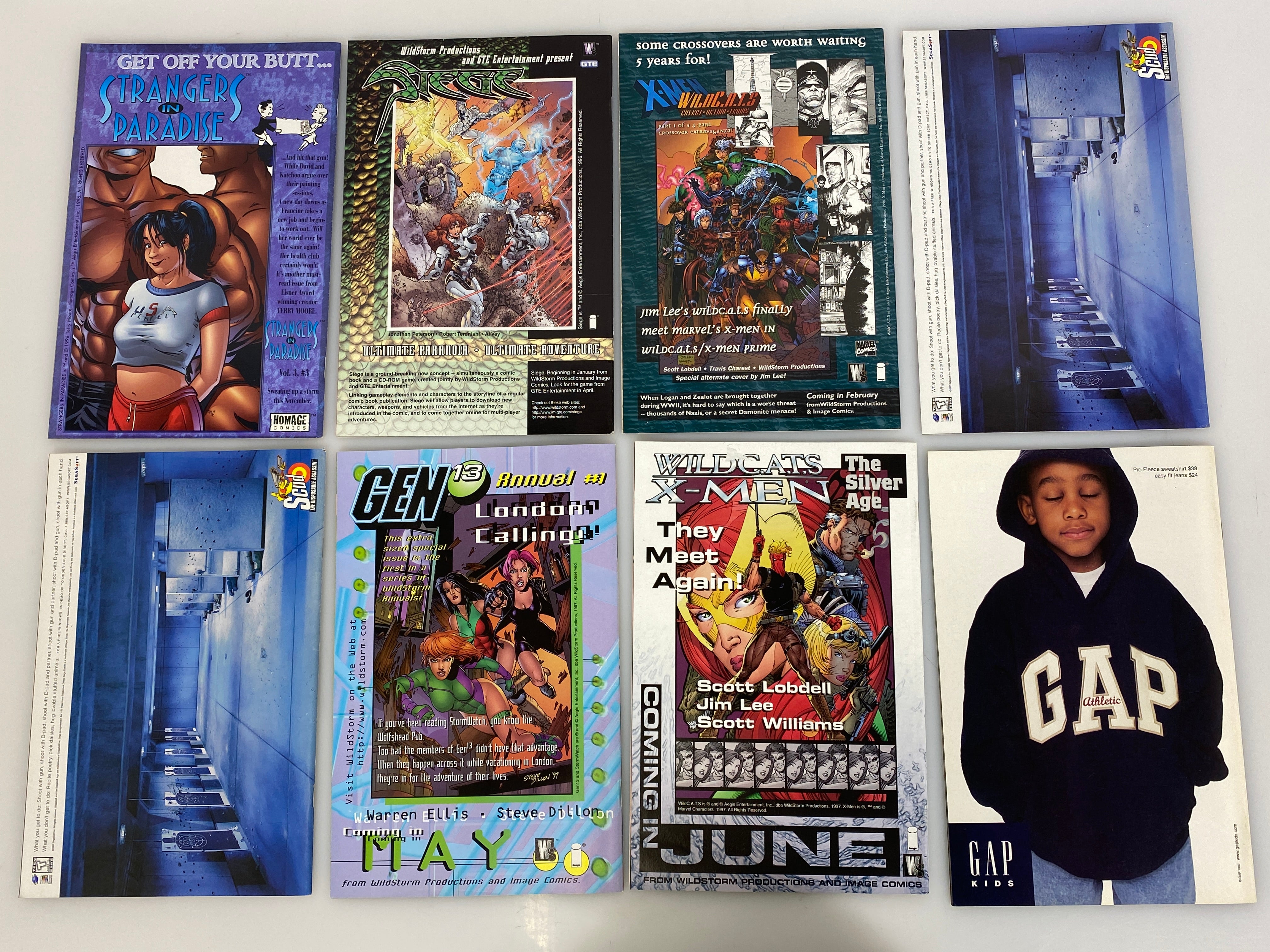 Lot of 14 Gen 13 Bootleg Image Comics 1996-1998