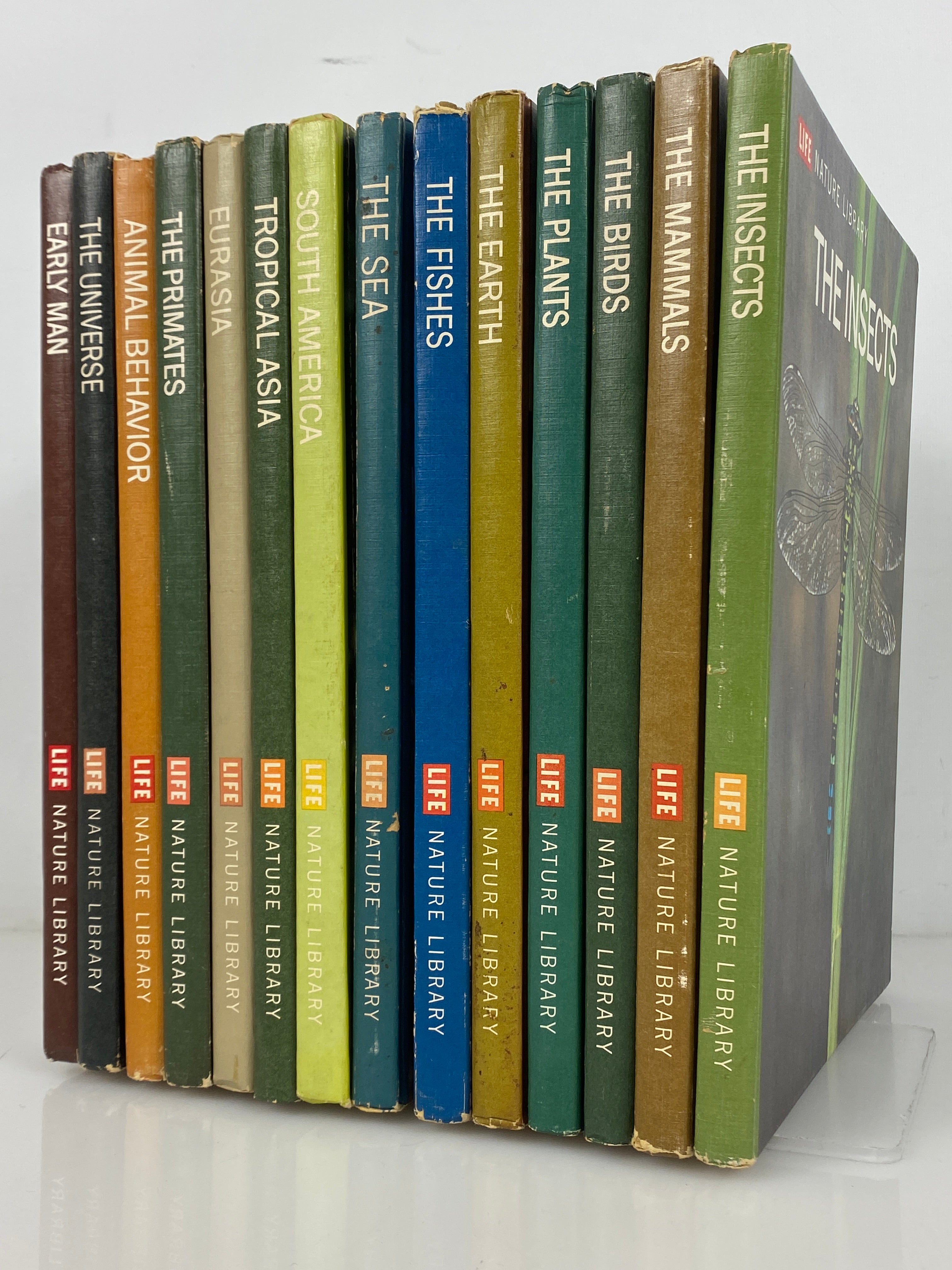 Lot of 14 Life Nature Library Incl The Universe/Animal Behavior/The Sea/Eurasia