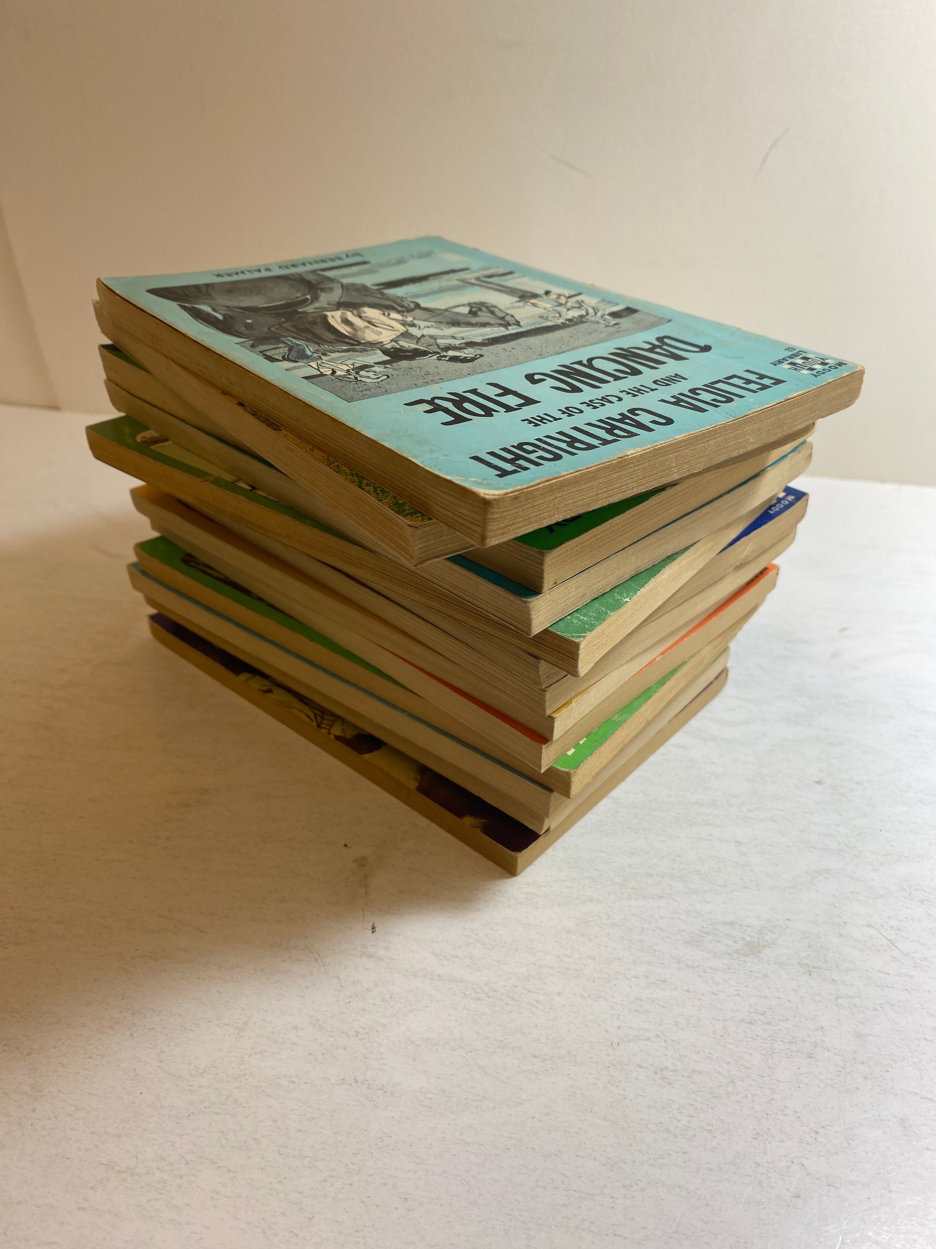 Lot of 14 Moody Youth Library Books 1959-1969