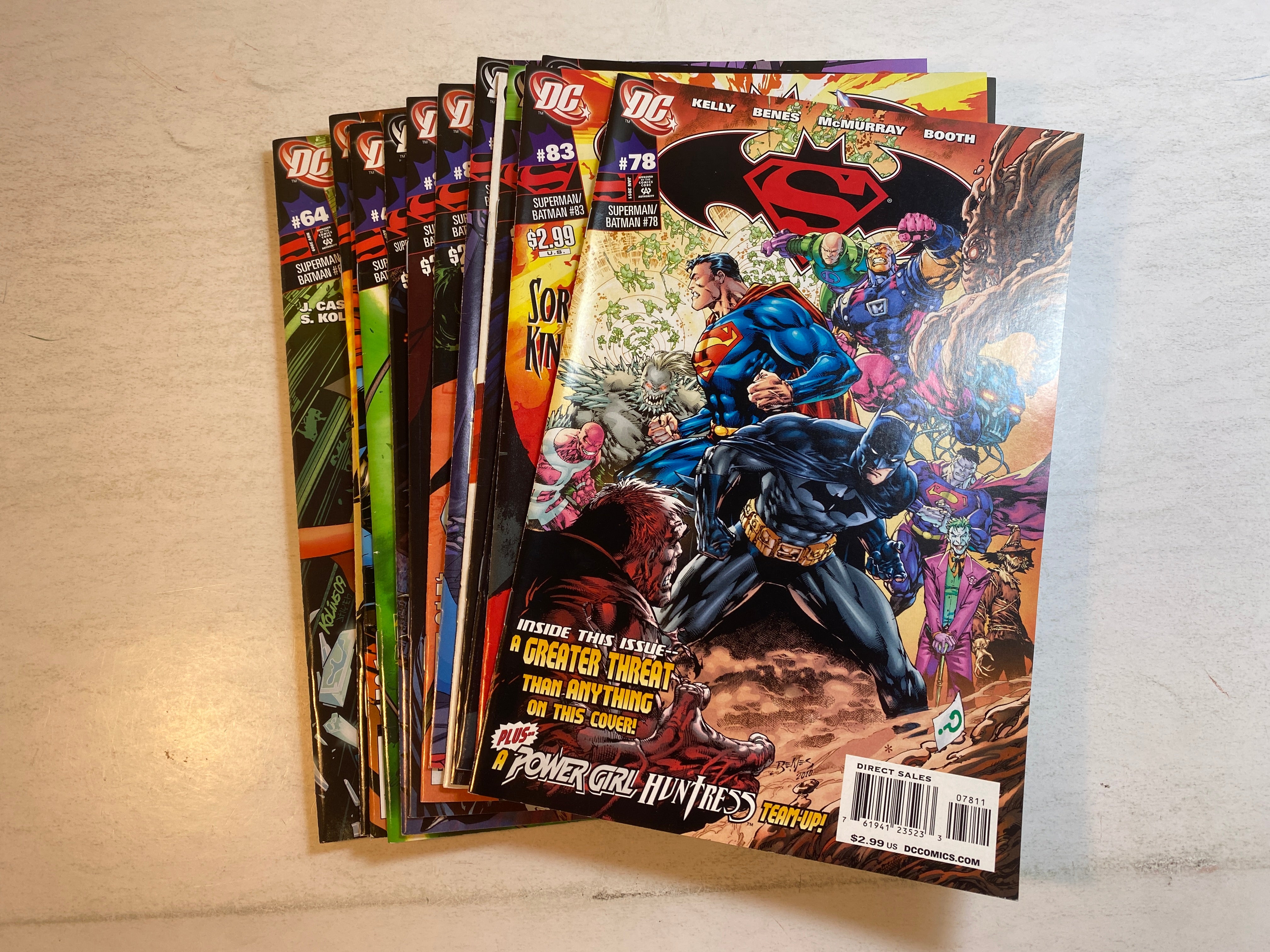 Lot of 14 Superman/Batman DC Comics 2007-2011
