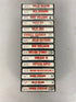 Lot of 15 Cassette Tapes Willie Nelson Billy Joel Rolling Stones