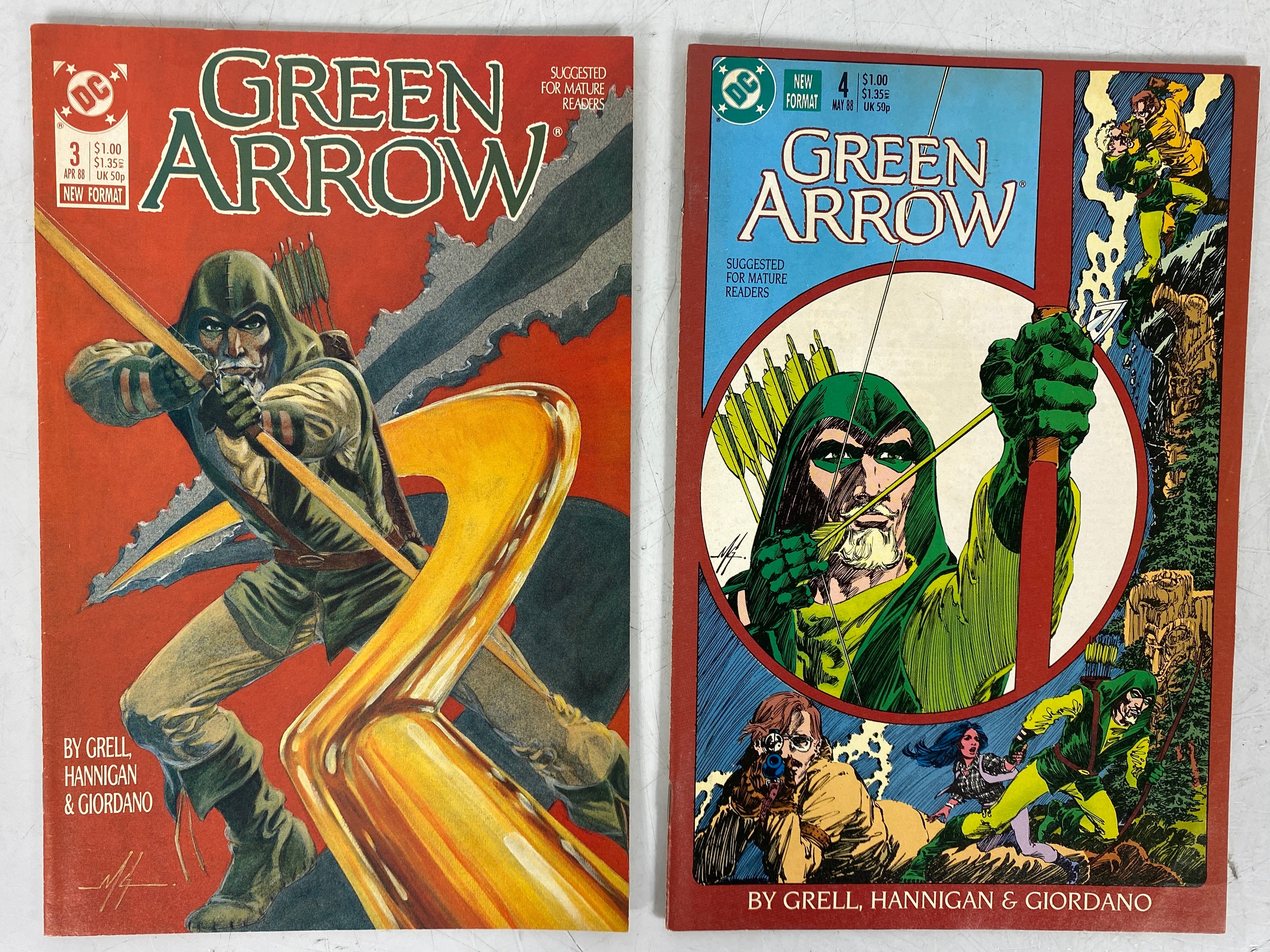 Lot of 15 Green Arrow (1988-1991)