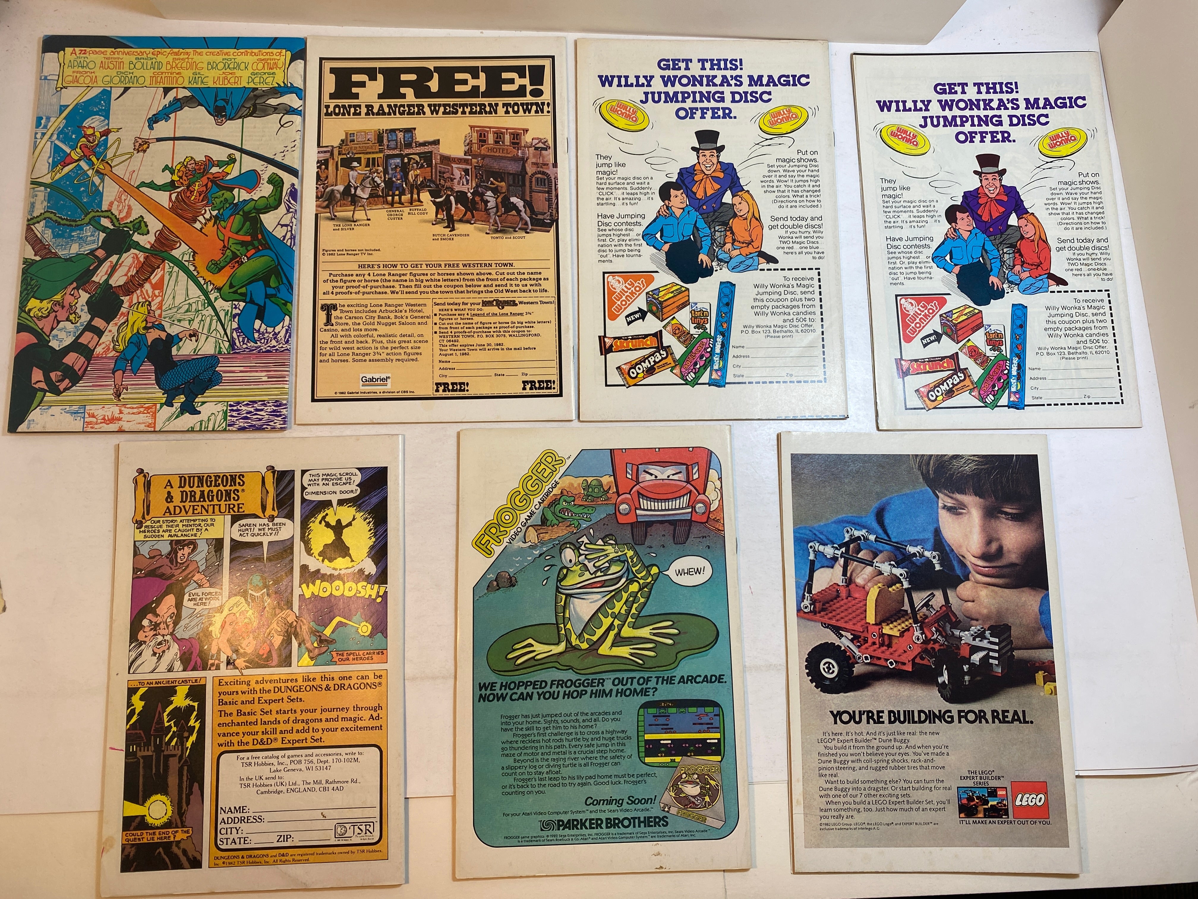 Lot of 15 Justice League of America DC Comics 191-210 1981-1983