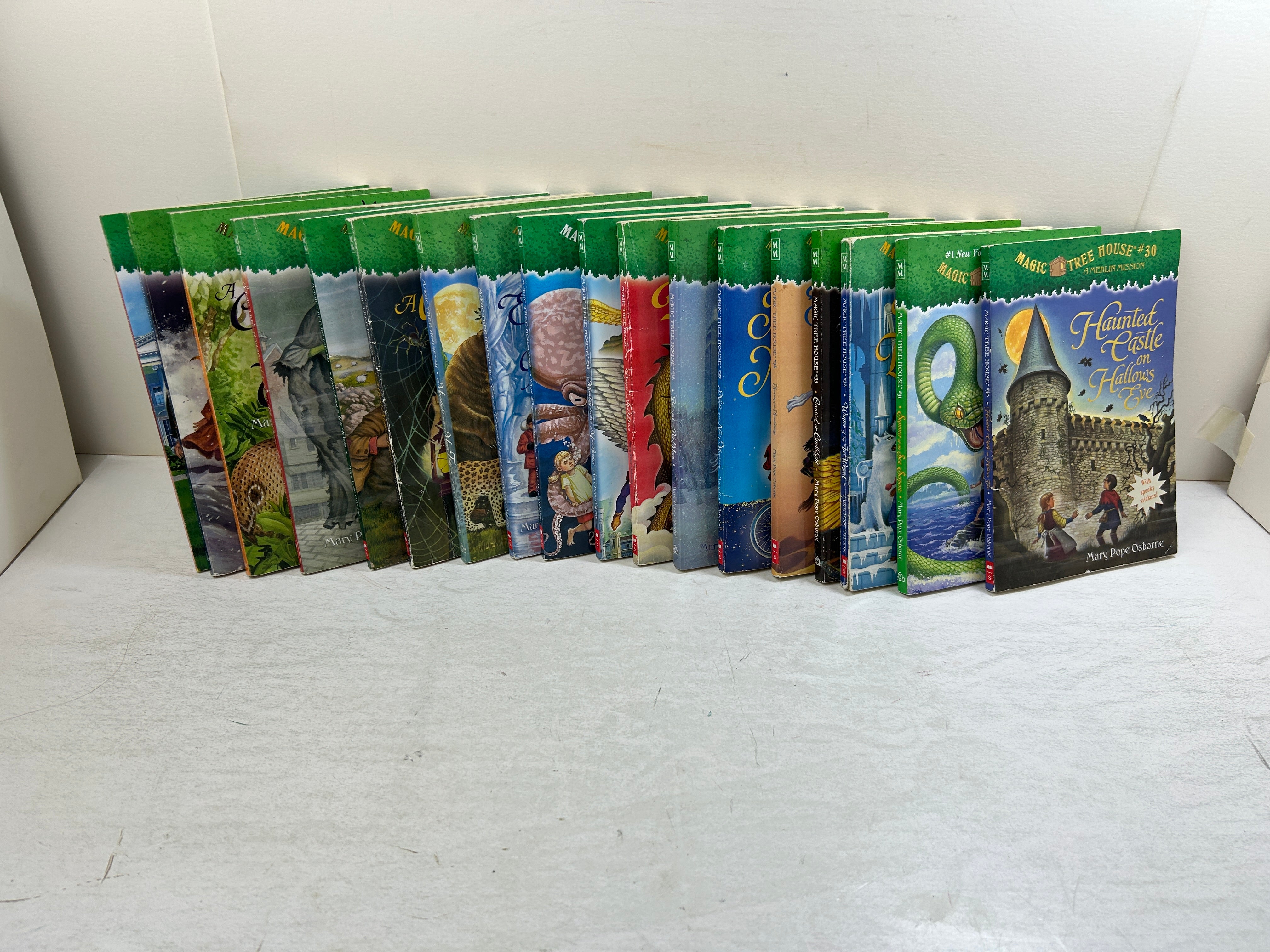 Lot of 15 Magic Tree House Merlin Missions by Mary Pope Osborne SC