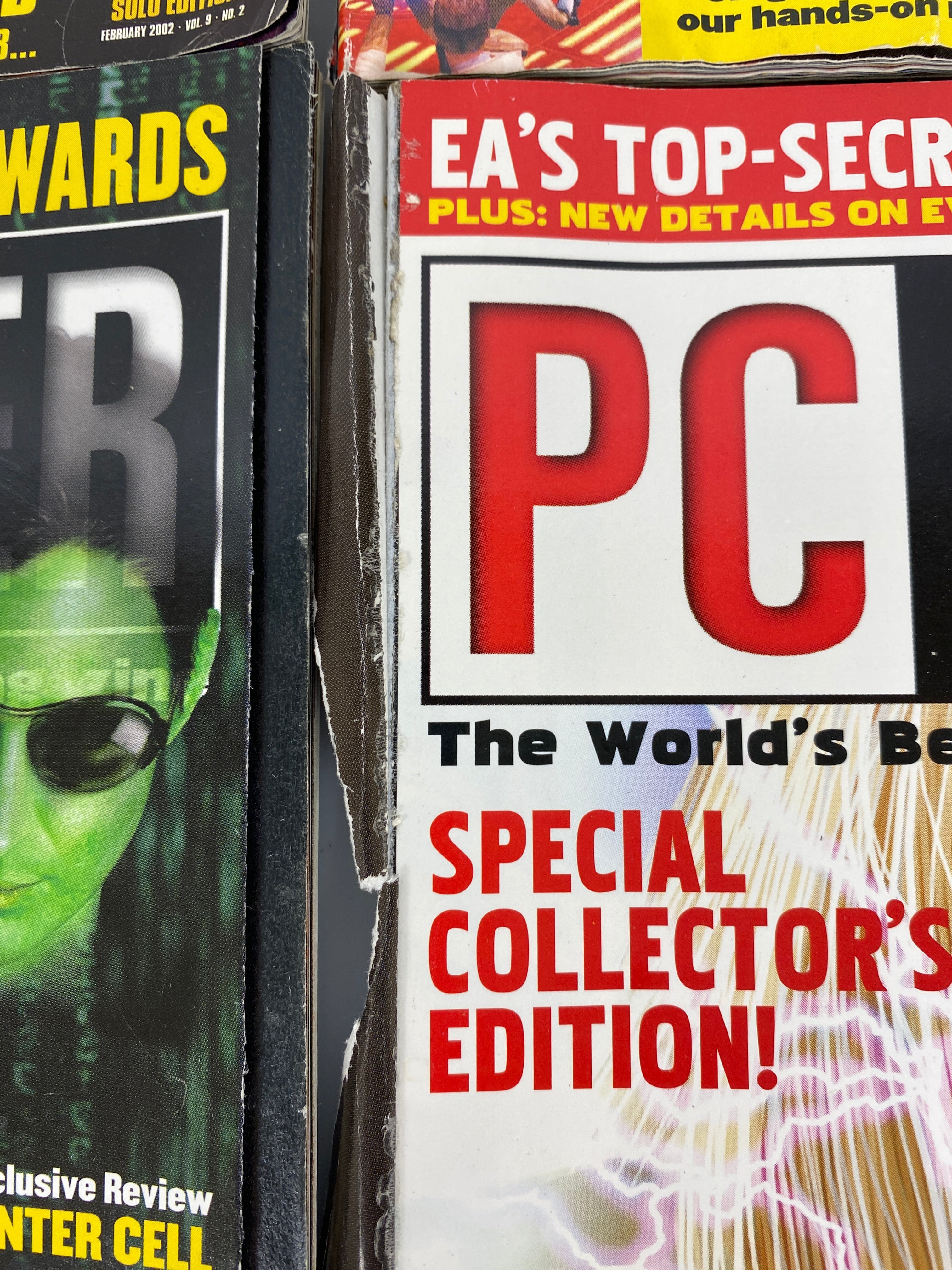 Lot of 15 PC Gamer Magazines 2001-2004