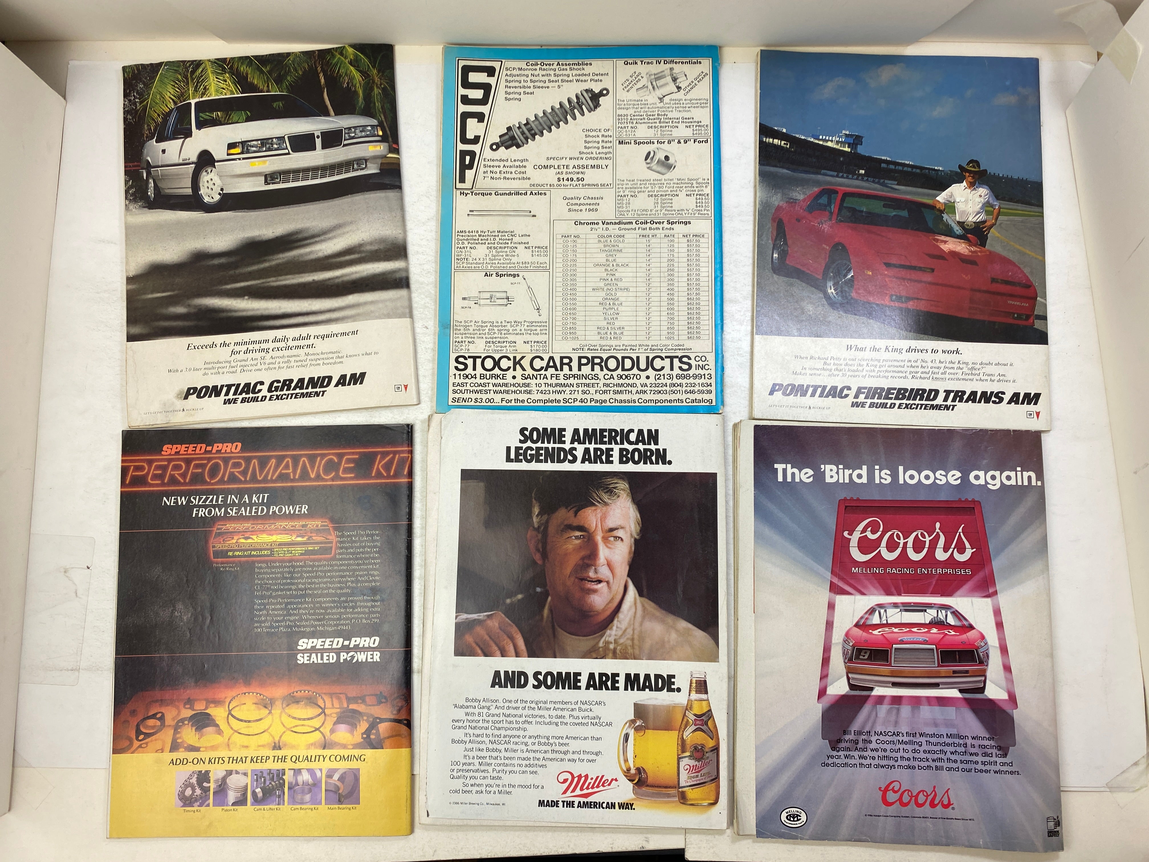 Lot of 15 Stock Car Racing Magazine 1985-1986