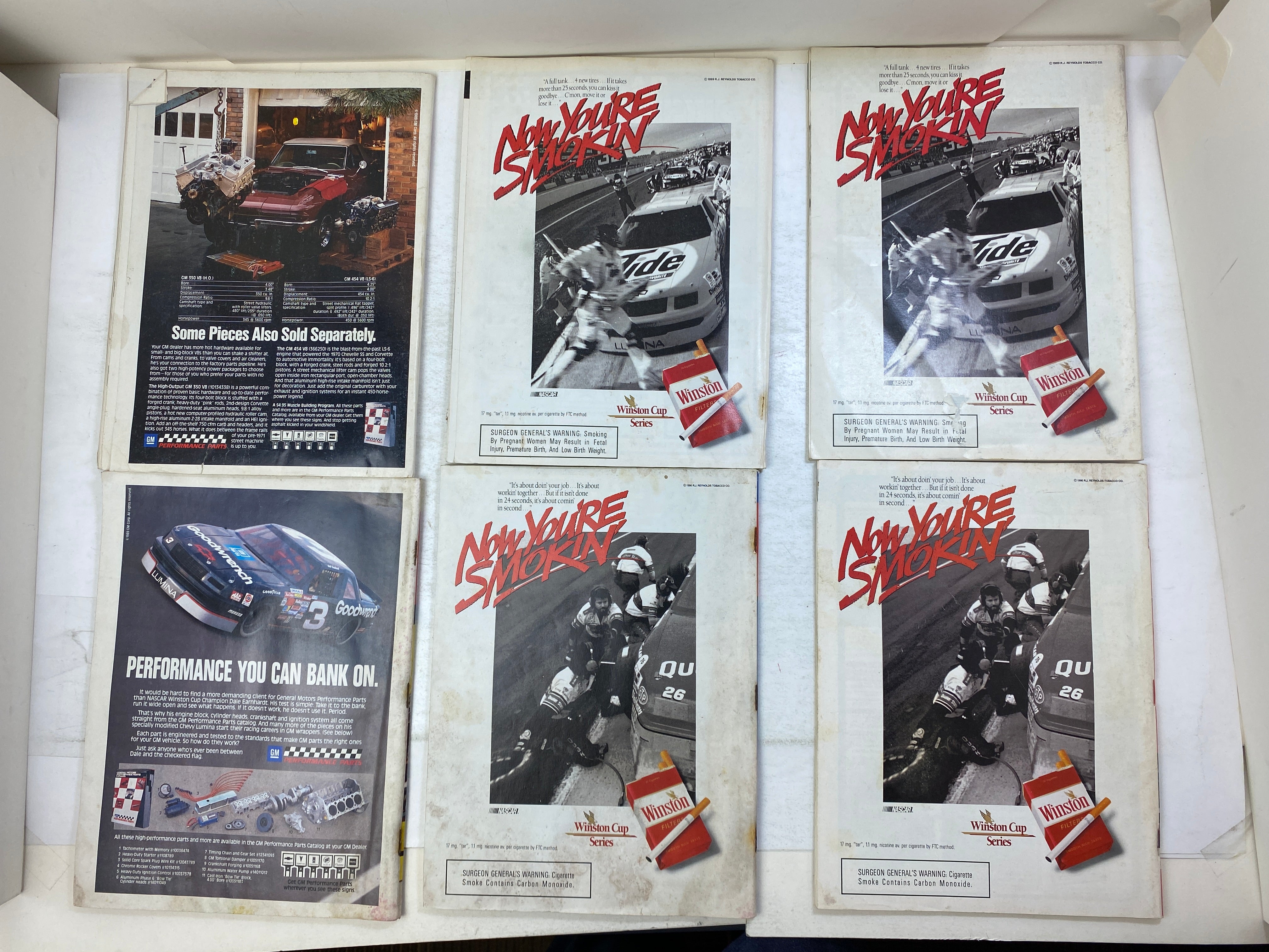 Lot of 15 Stock Car Racing Magazine 1990-1991