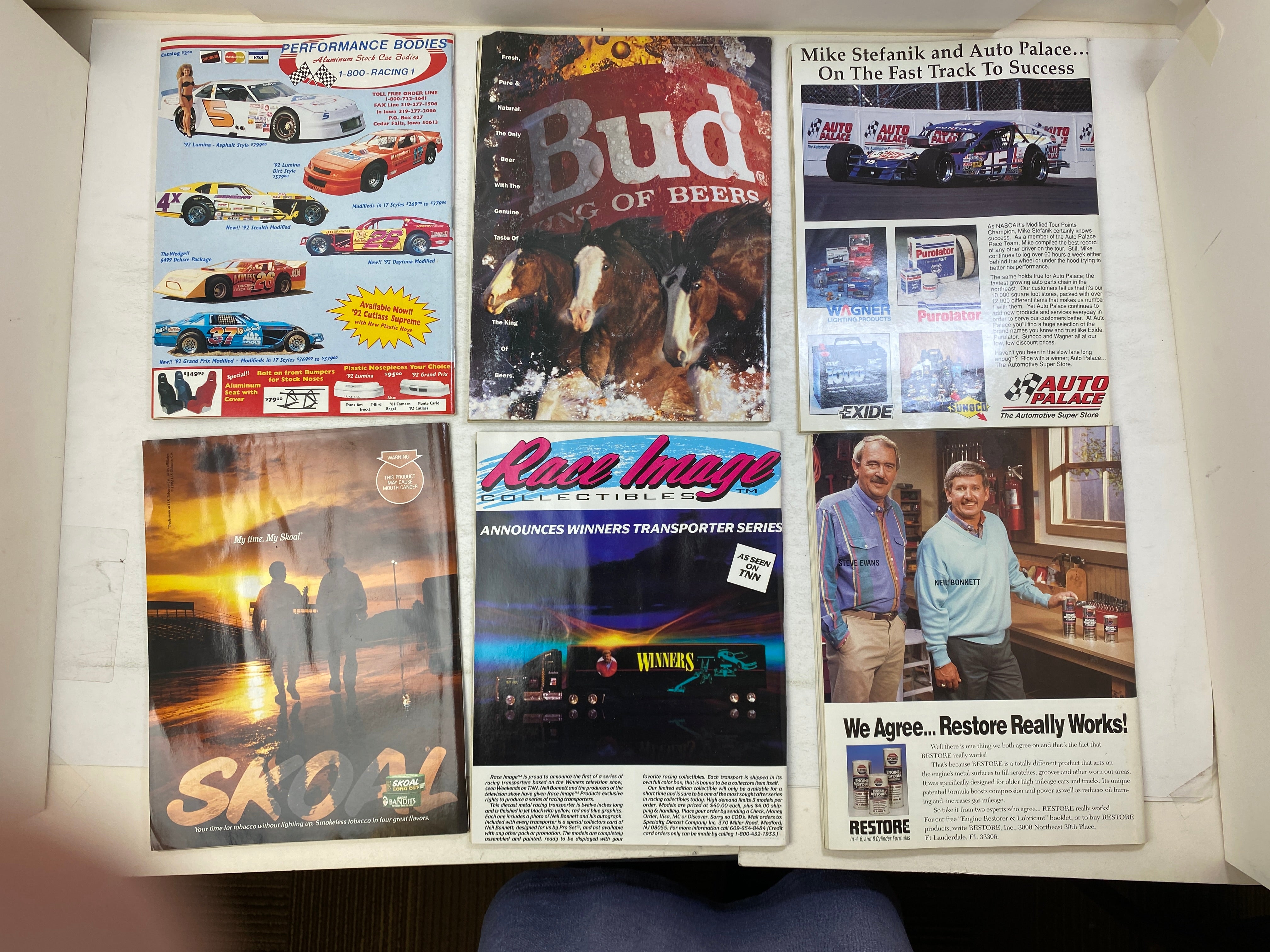 Lot of 15 Stock Car Racing Magazine 1992-1993