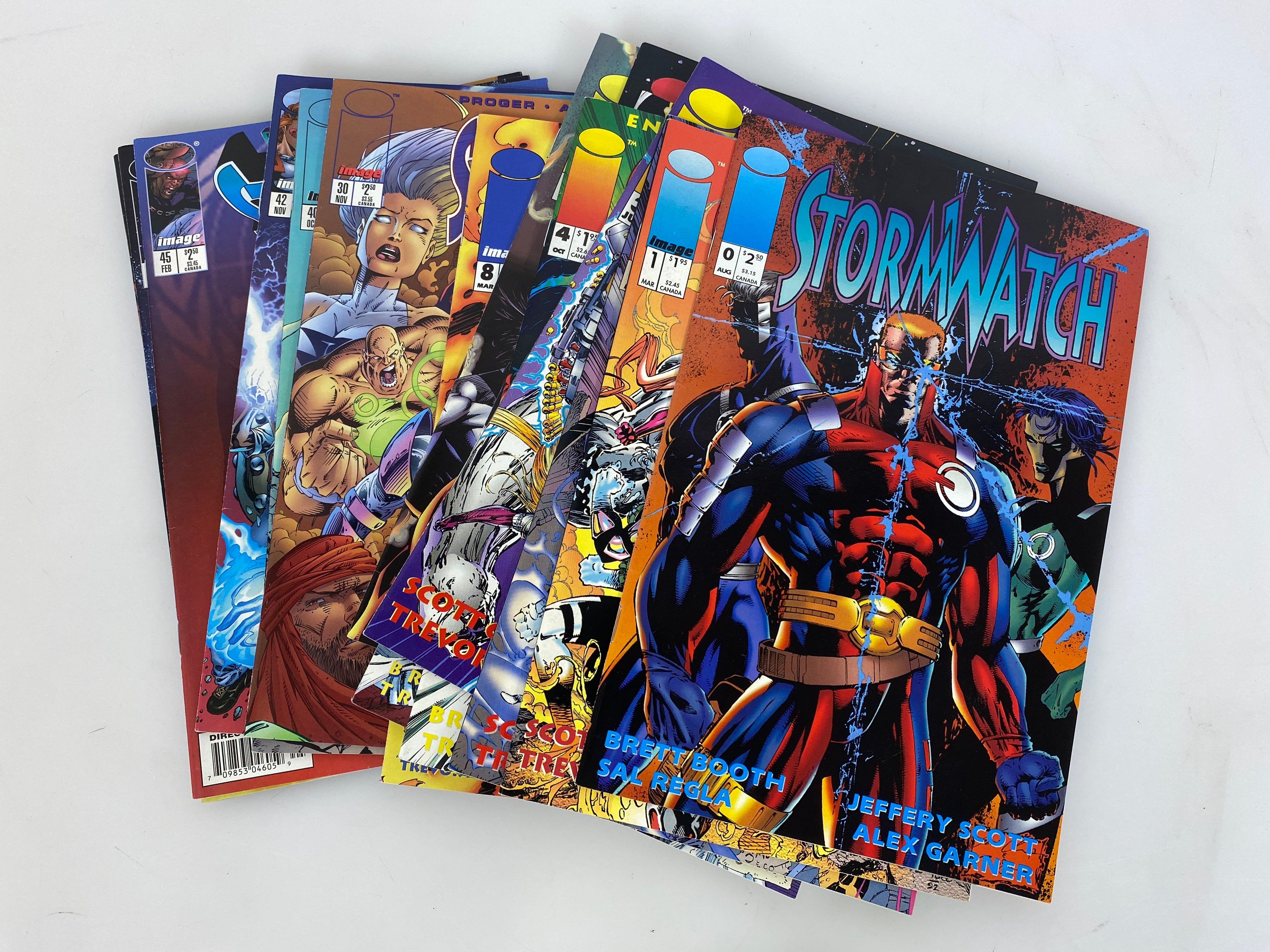 Lot of 15 Stormwatch Image Comics 1993-1997