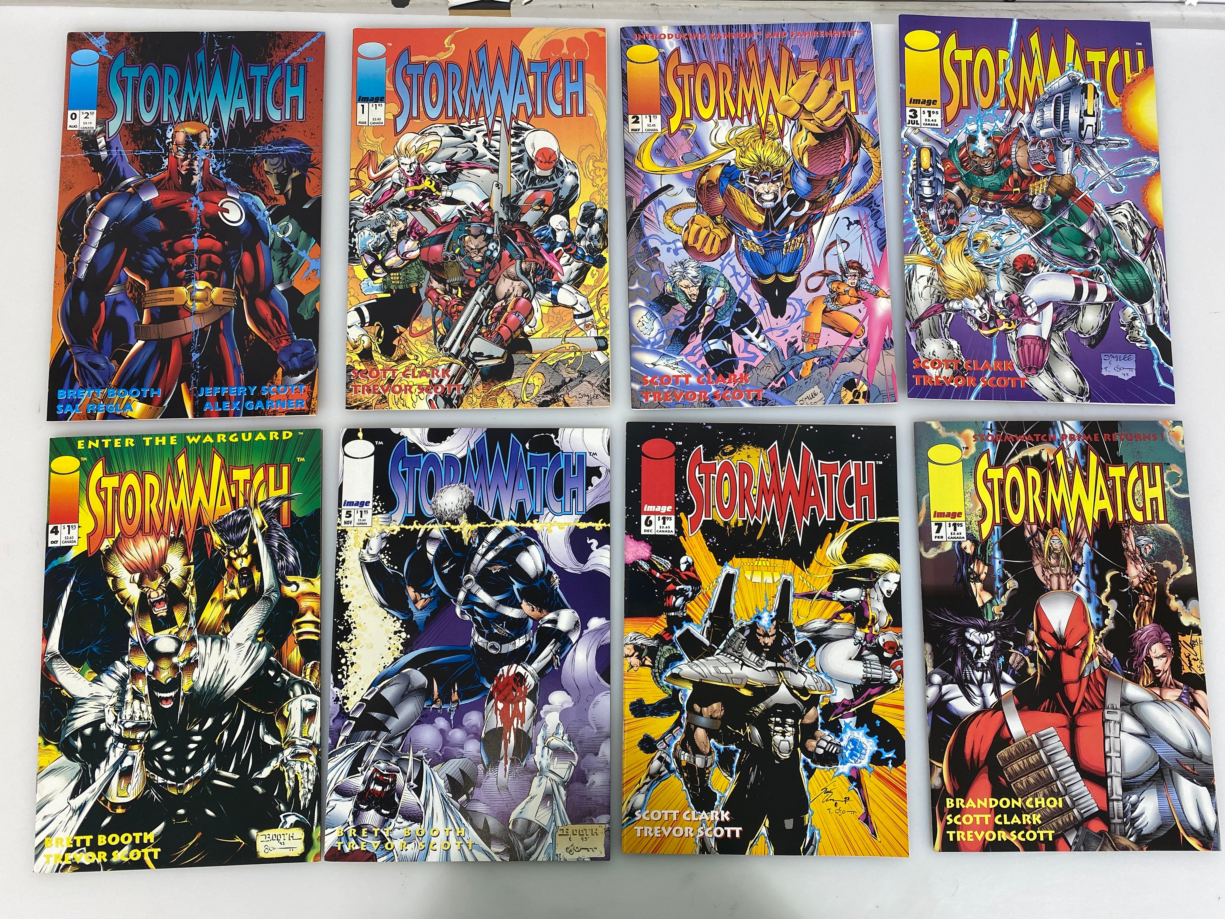 Lot of 15 Stormwatch Image Comics 1993-1997