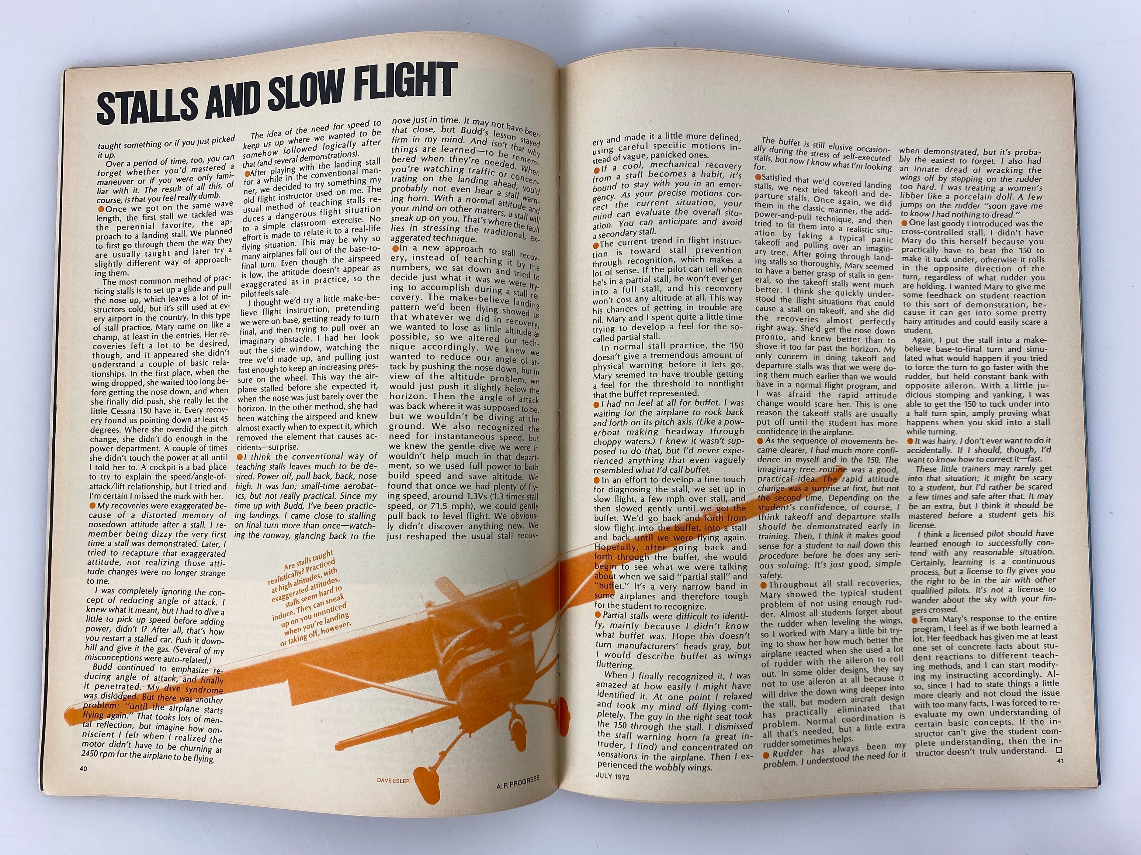 Lot of 15 Vintage Air Progress Magazines 1971-1972