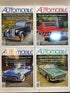 Lot of 16 Collectible Automobile Magazine 2017-2019