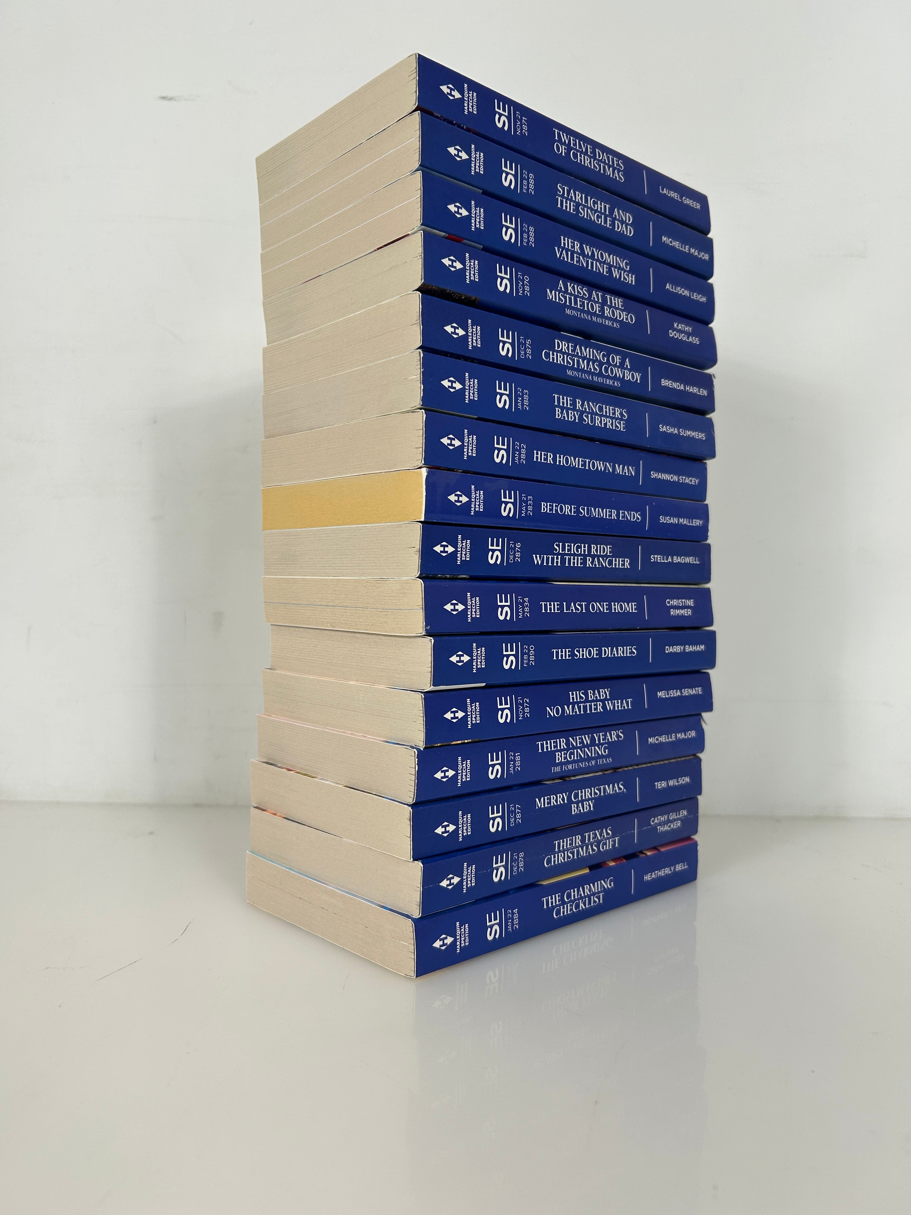 Lot of 16 Harlequin Special Edition Mass market Books SC