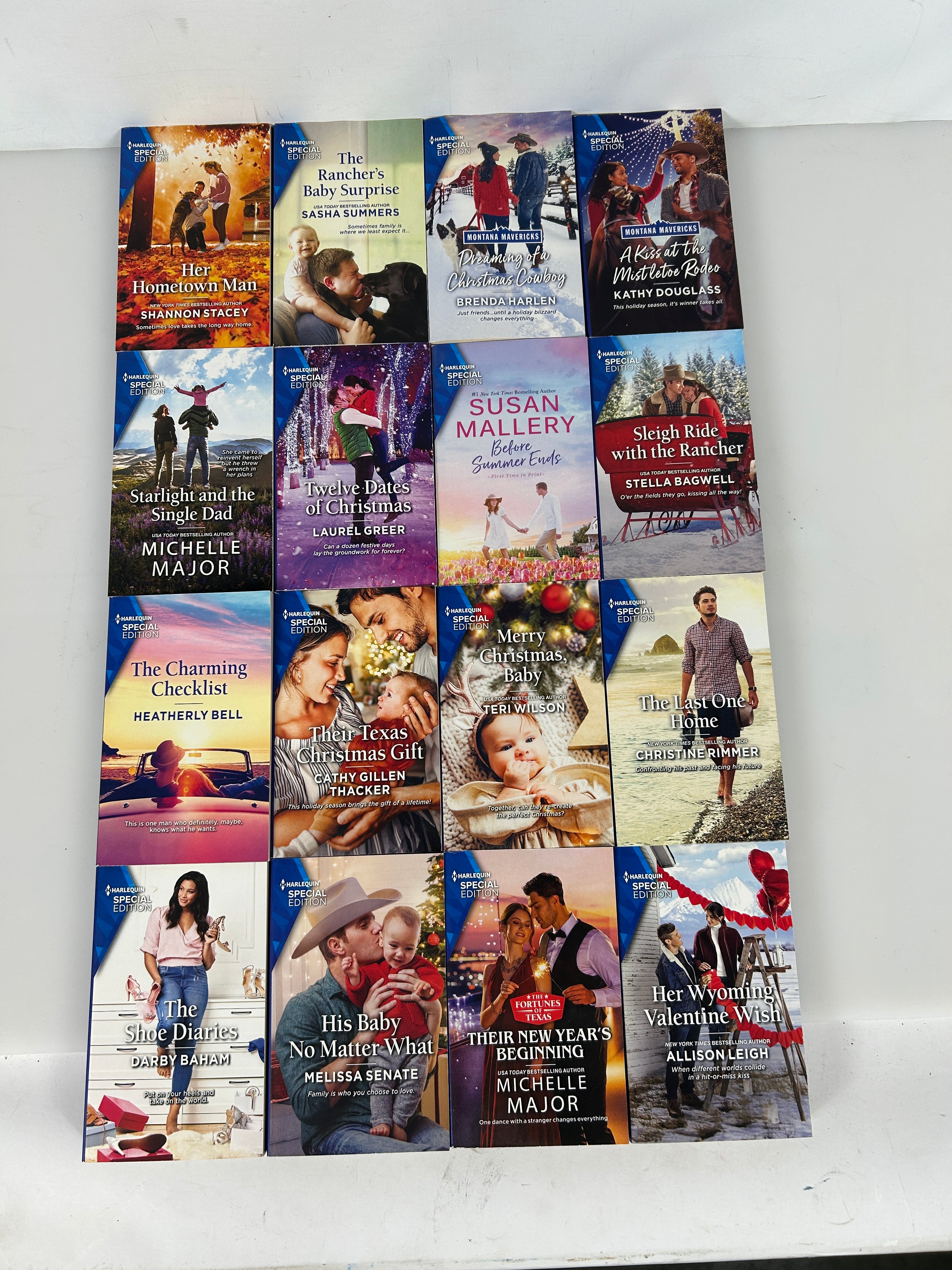 Lot of 16 Harlequin Special Edition Mass market Books SC