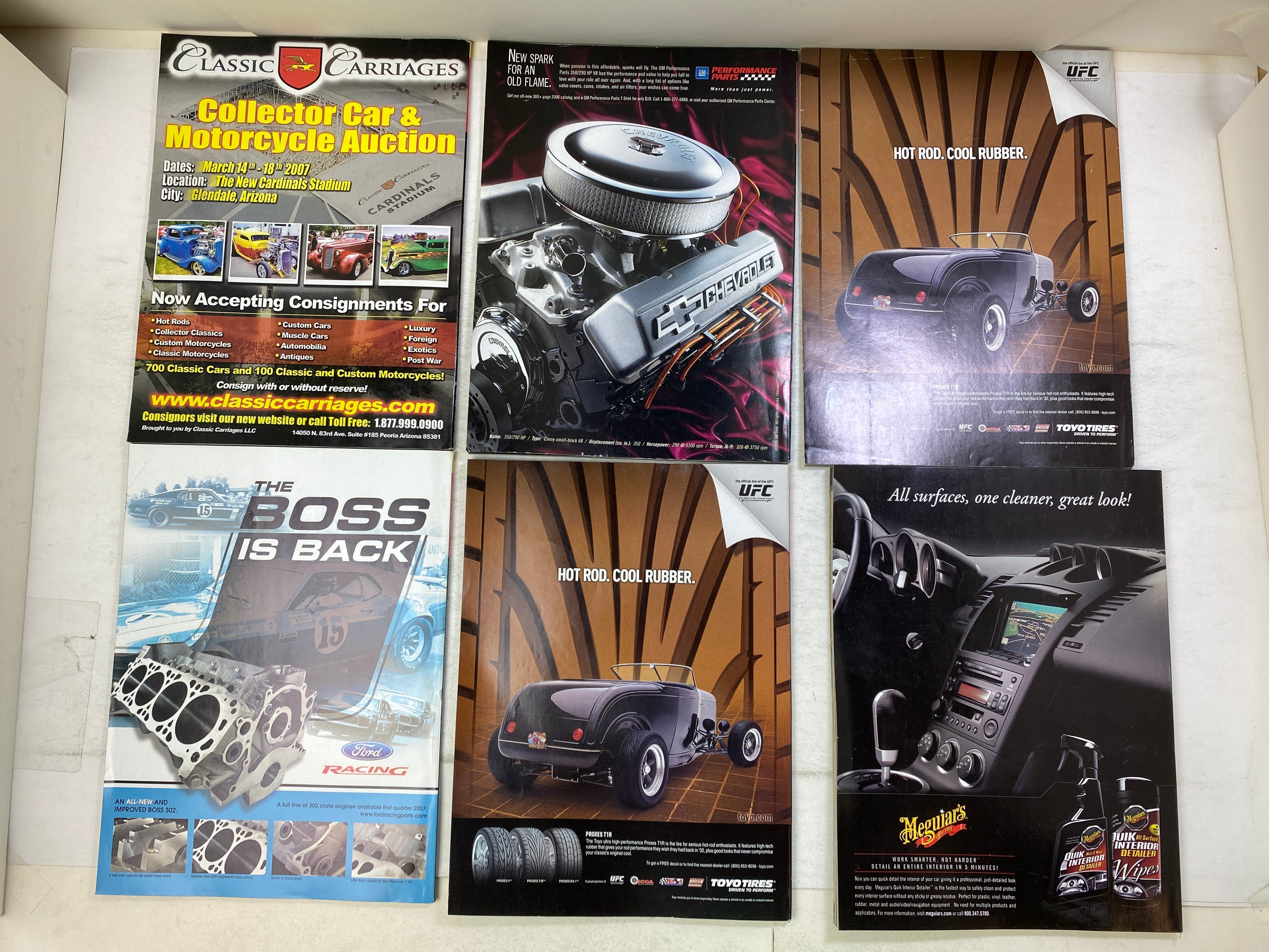 Lot of 16 Hot Rod Magazines 2007-2008