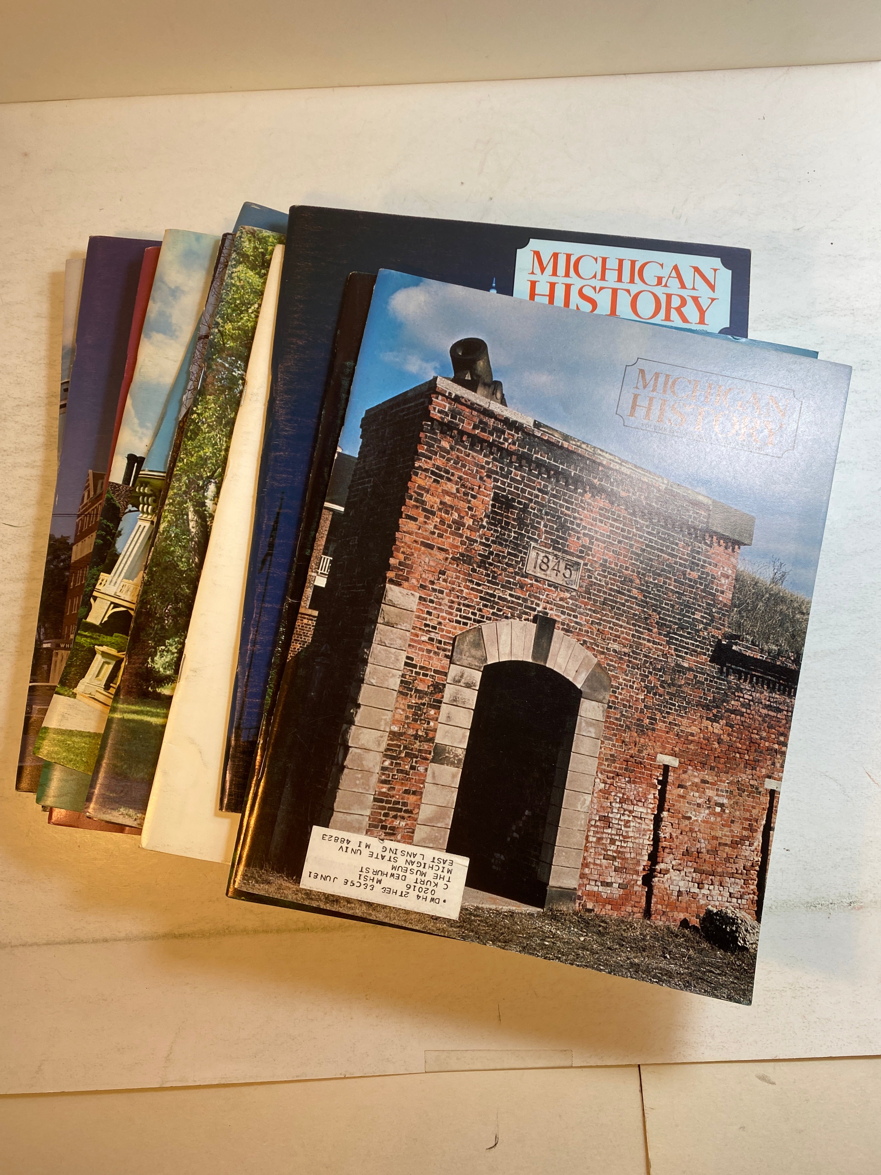 Lot of 16 Michigan History Magazines 1978-1981