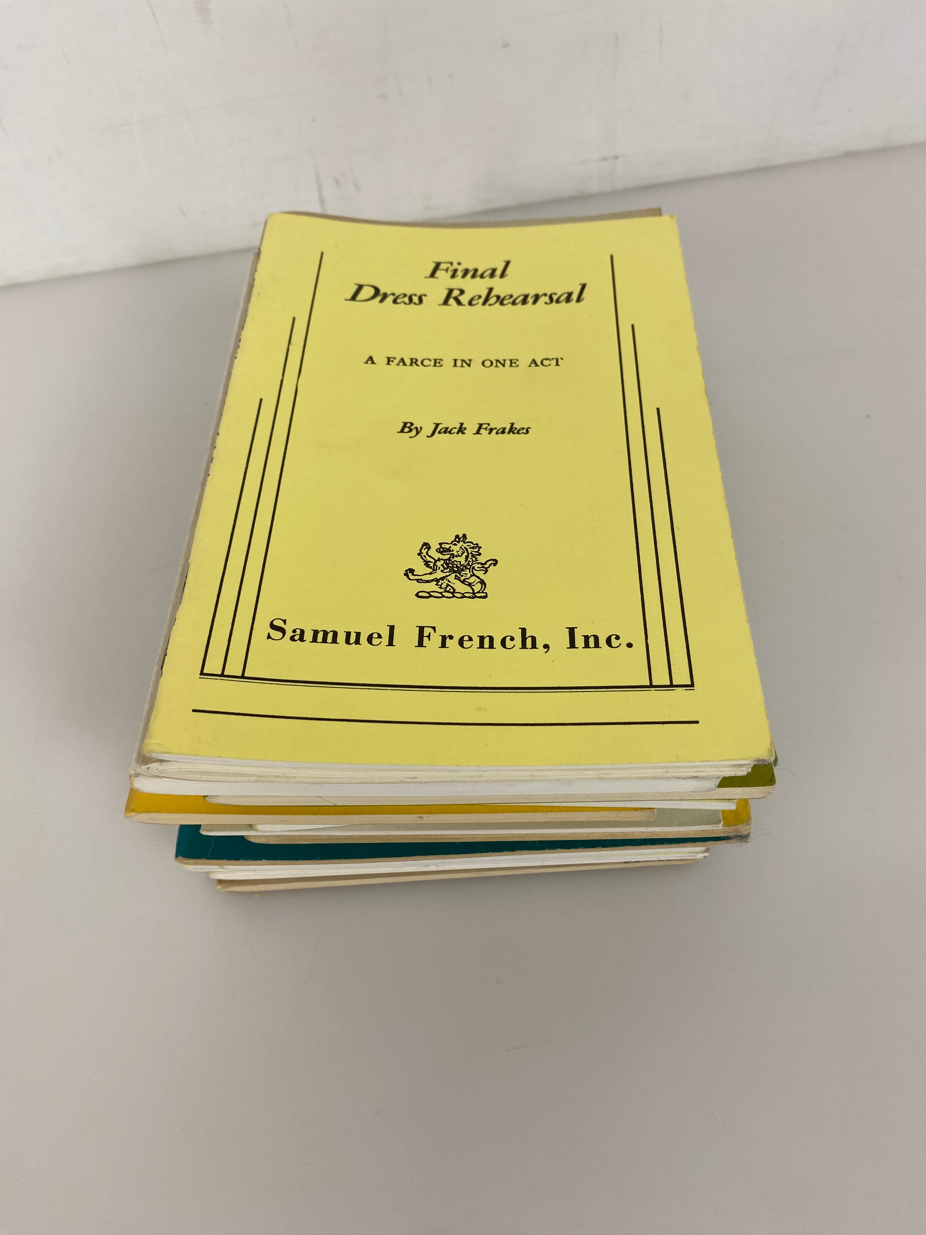 Lot of 16 Plays Samuel French, Dramascripts 1962-1999