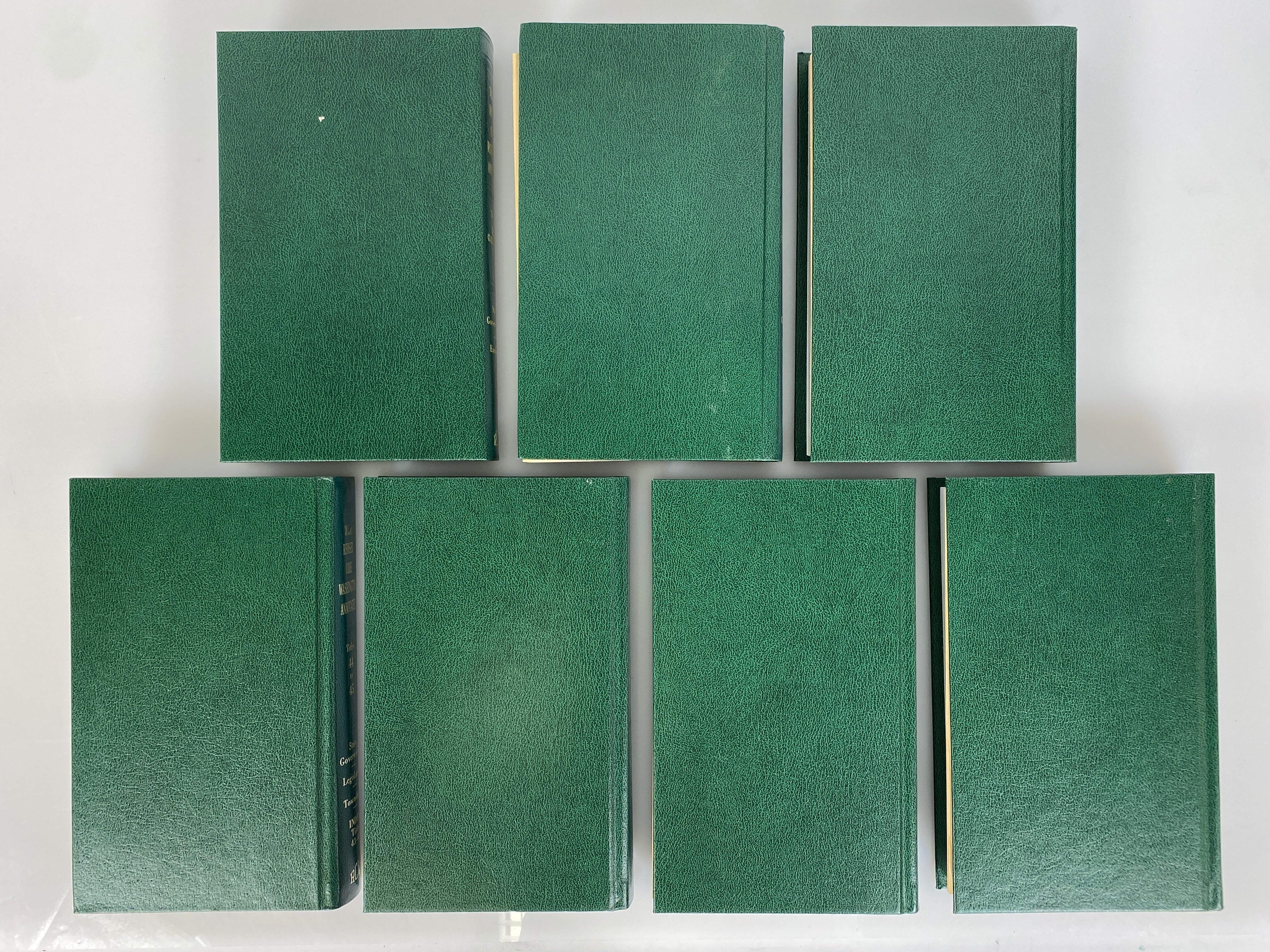 Lot of 16 West's Revised Code of Washington Annotated 2007-2014 HC