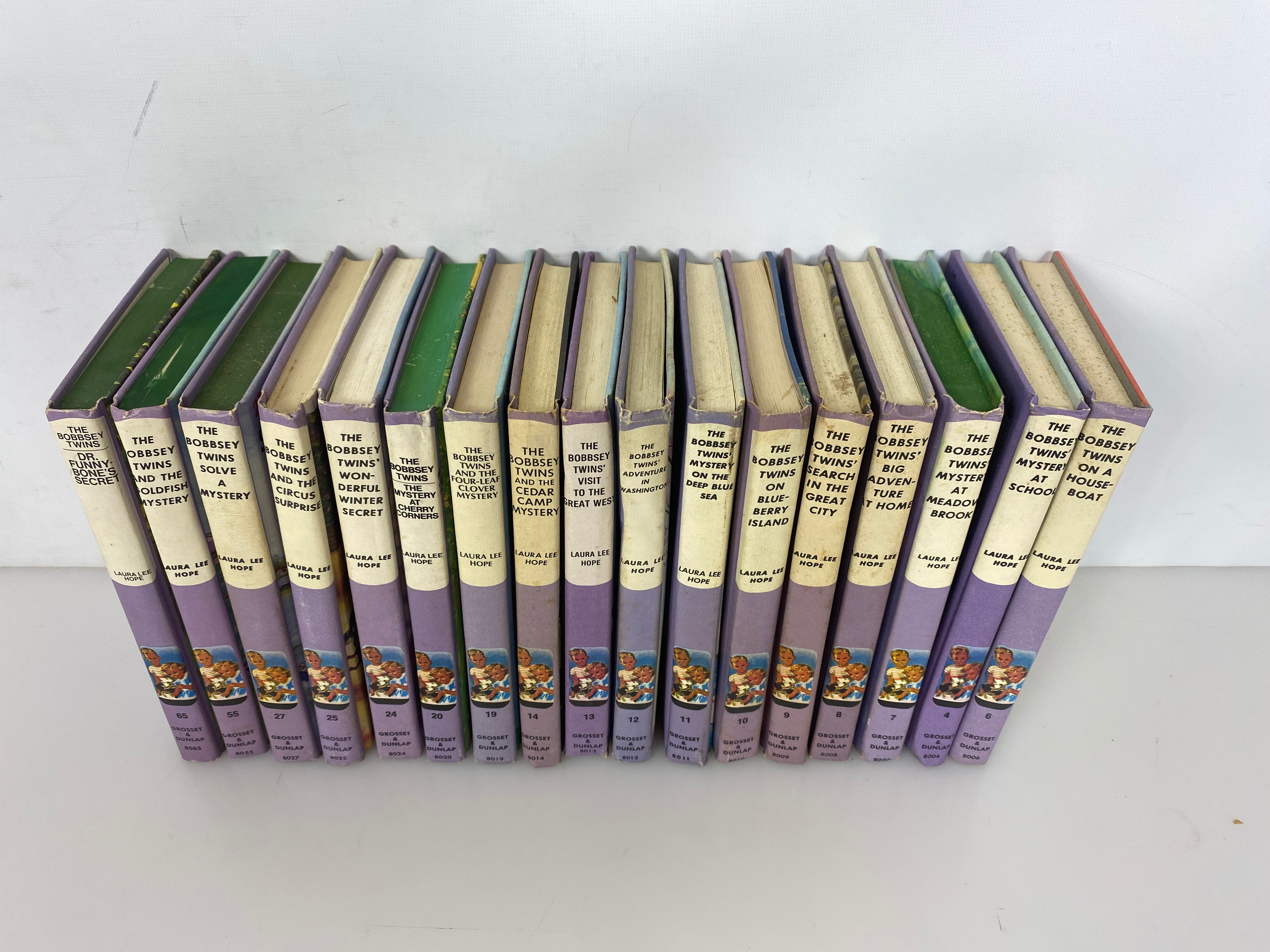 Lot of 17 Bobbsey Twins 1960-1980 HC