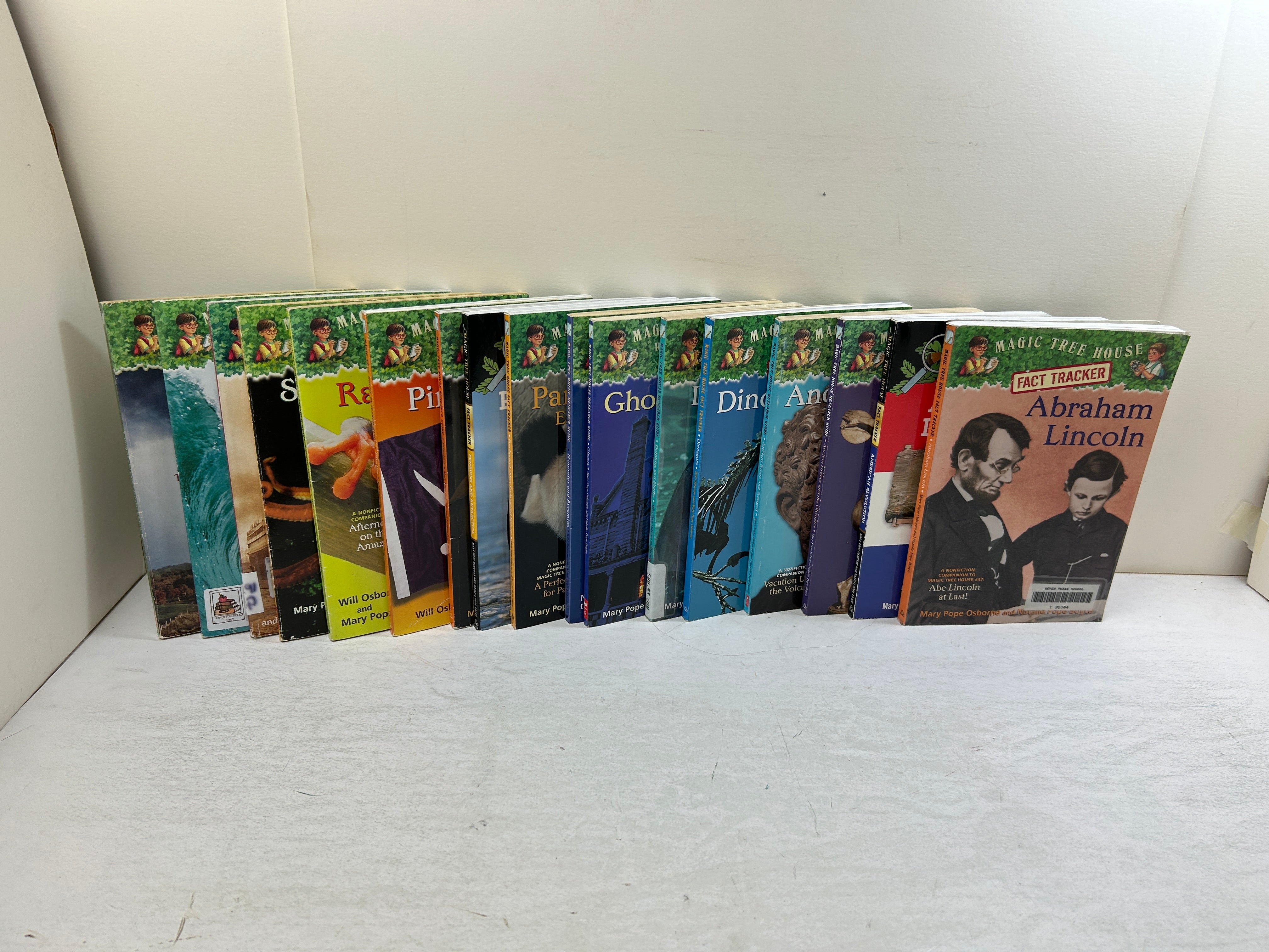 Lot of 17 Magic Tree House Research Guides & Fact Trackers by MP Osborne SC
