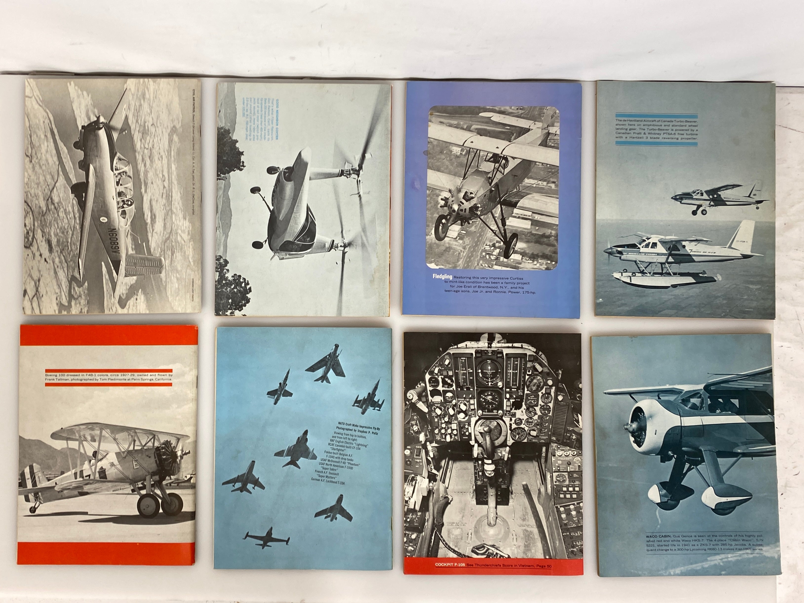 Lot of 17 Vintage Air Progress Magazines 1966-1967