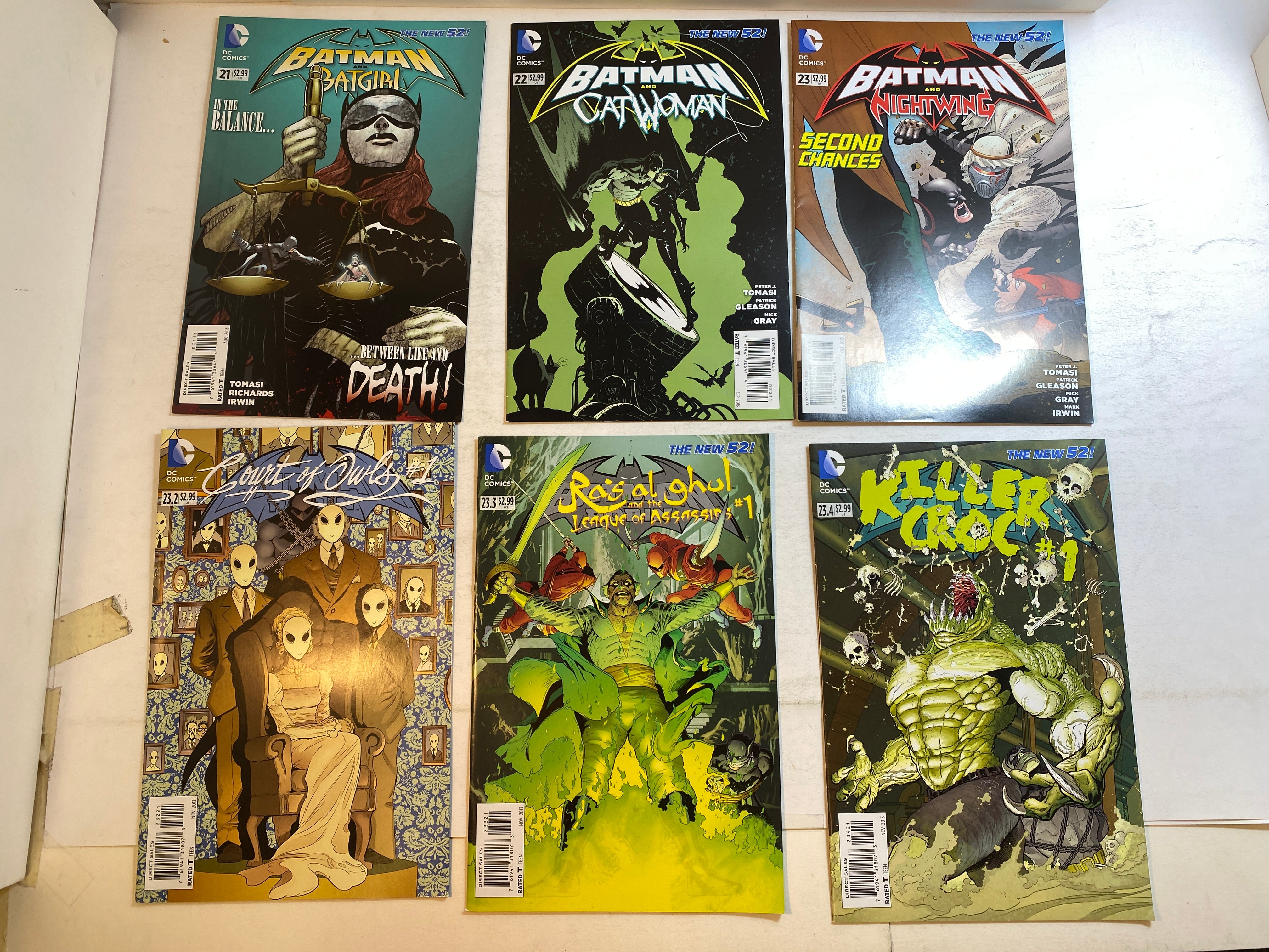 Lot of 18 Batman and Robin Comics DC 2012-2013