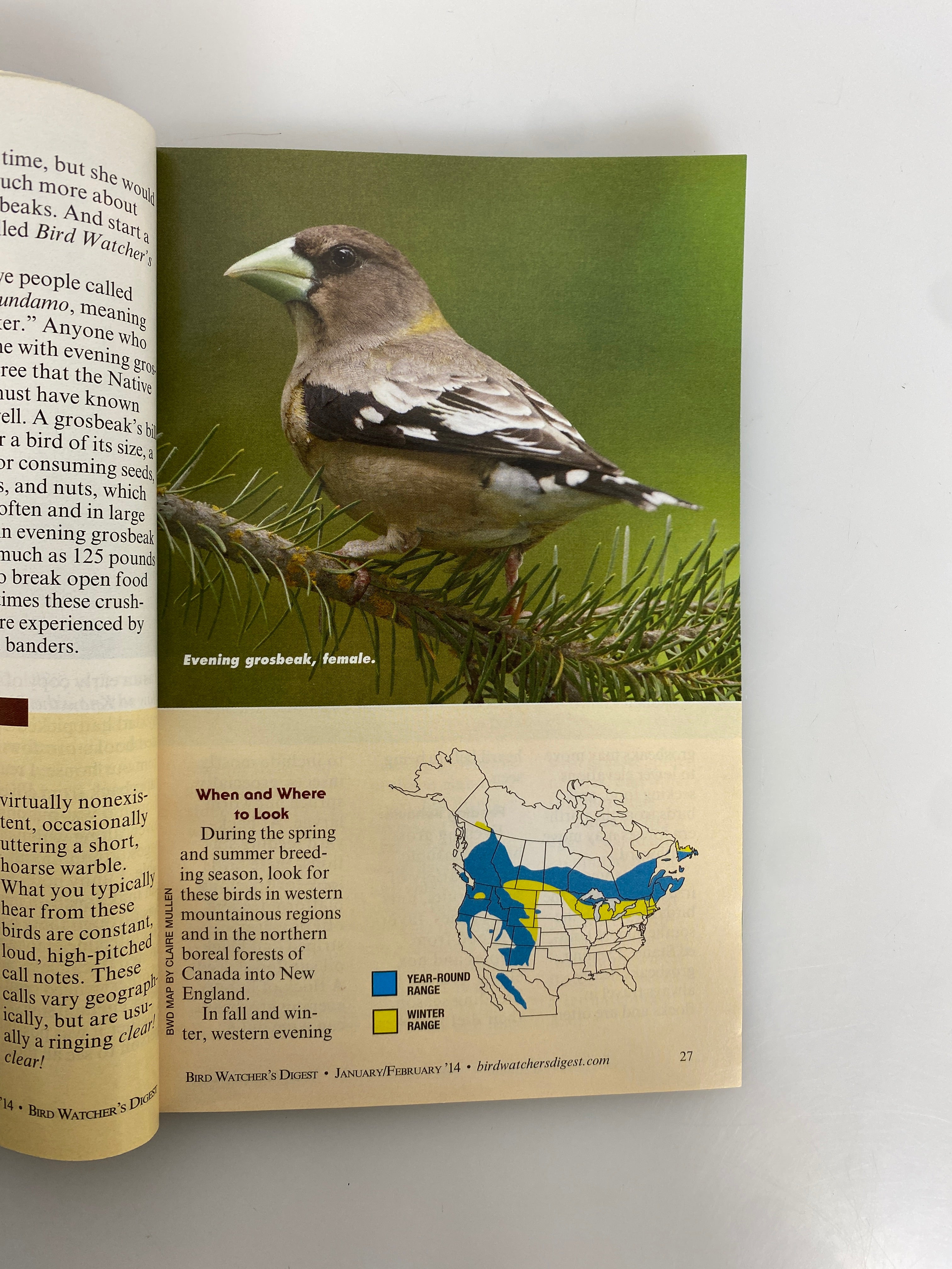 Lot of 18: Bird Watcher's Digest 2012-2014