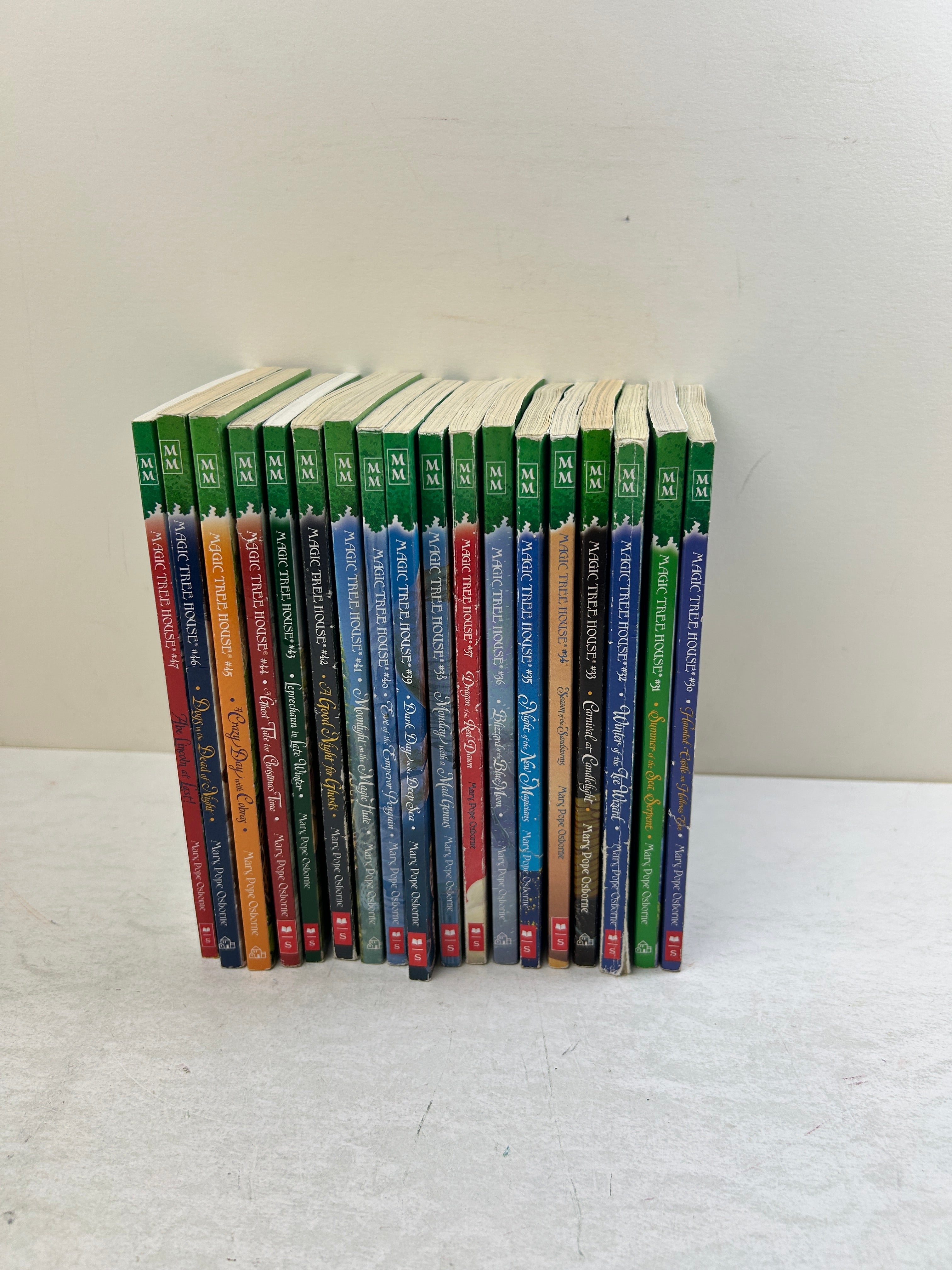 Lot of 18 Magic Tree House Merlin Missions by Mary Pope Osborne SC